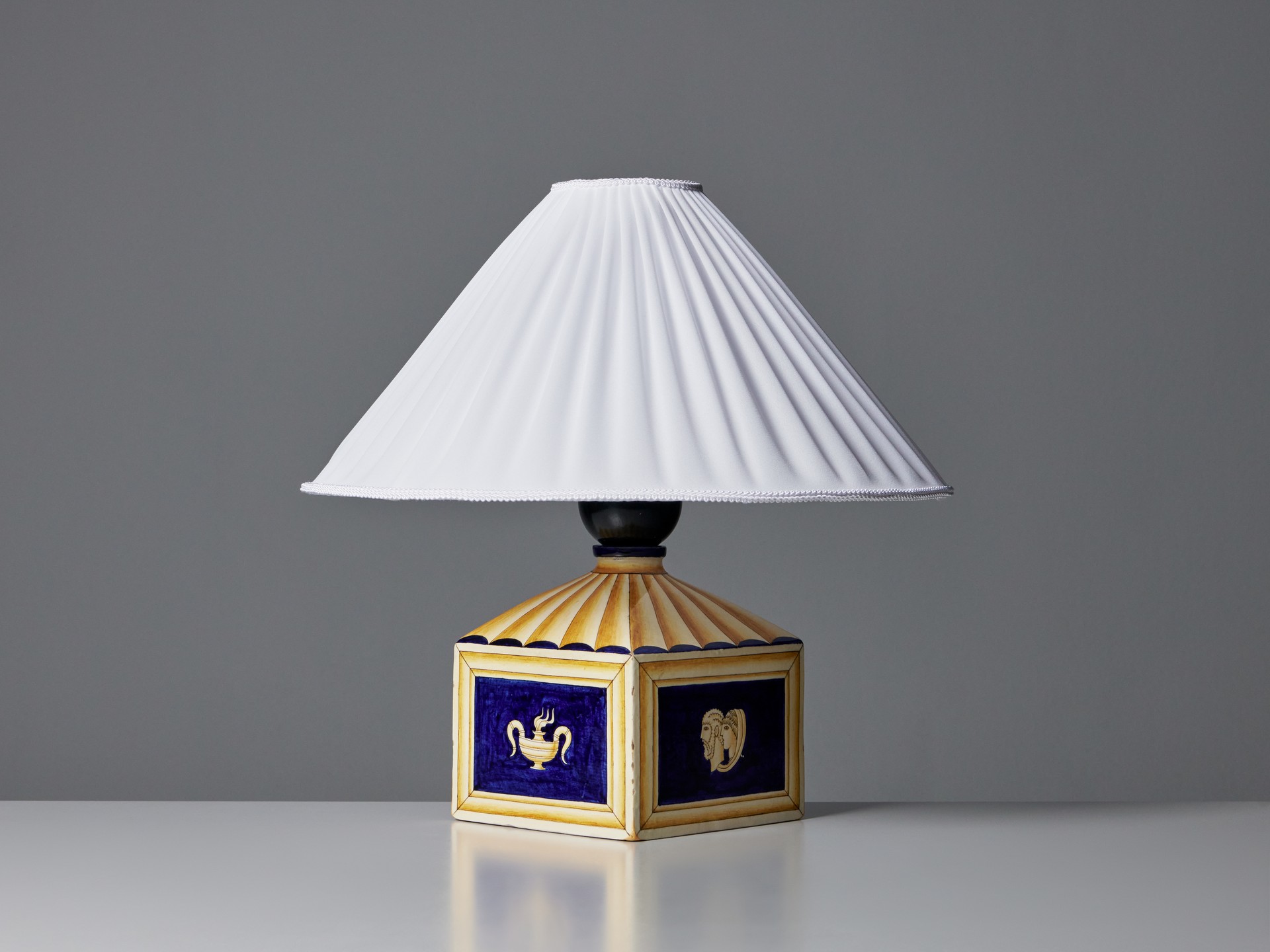 Faience Ceramic Table Lamp image 2