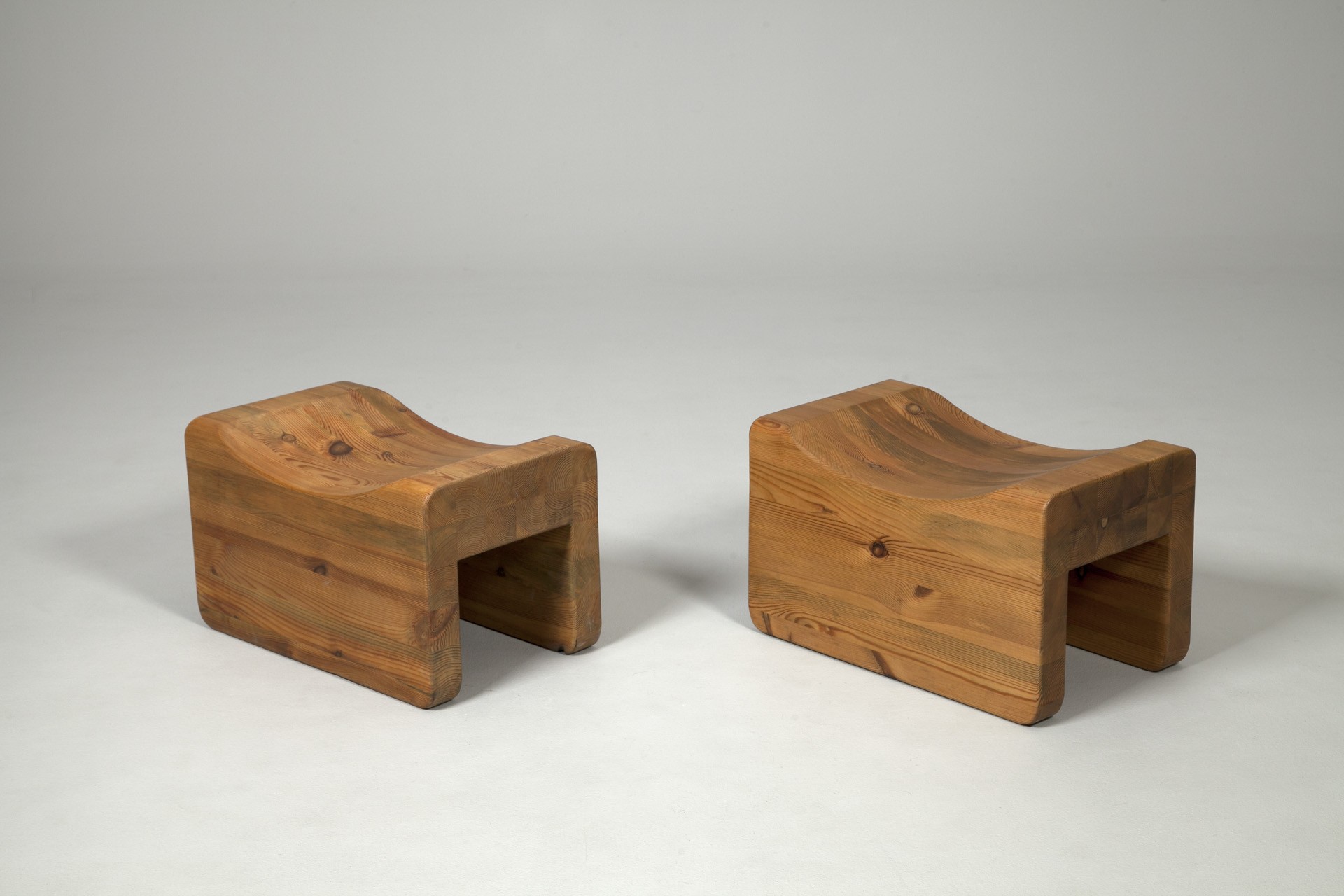 Pair of Axel Einar Hjorth Stools