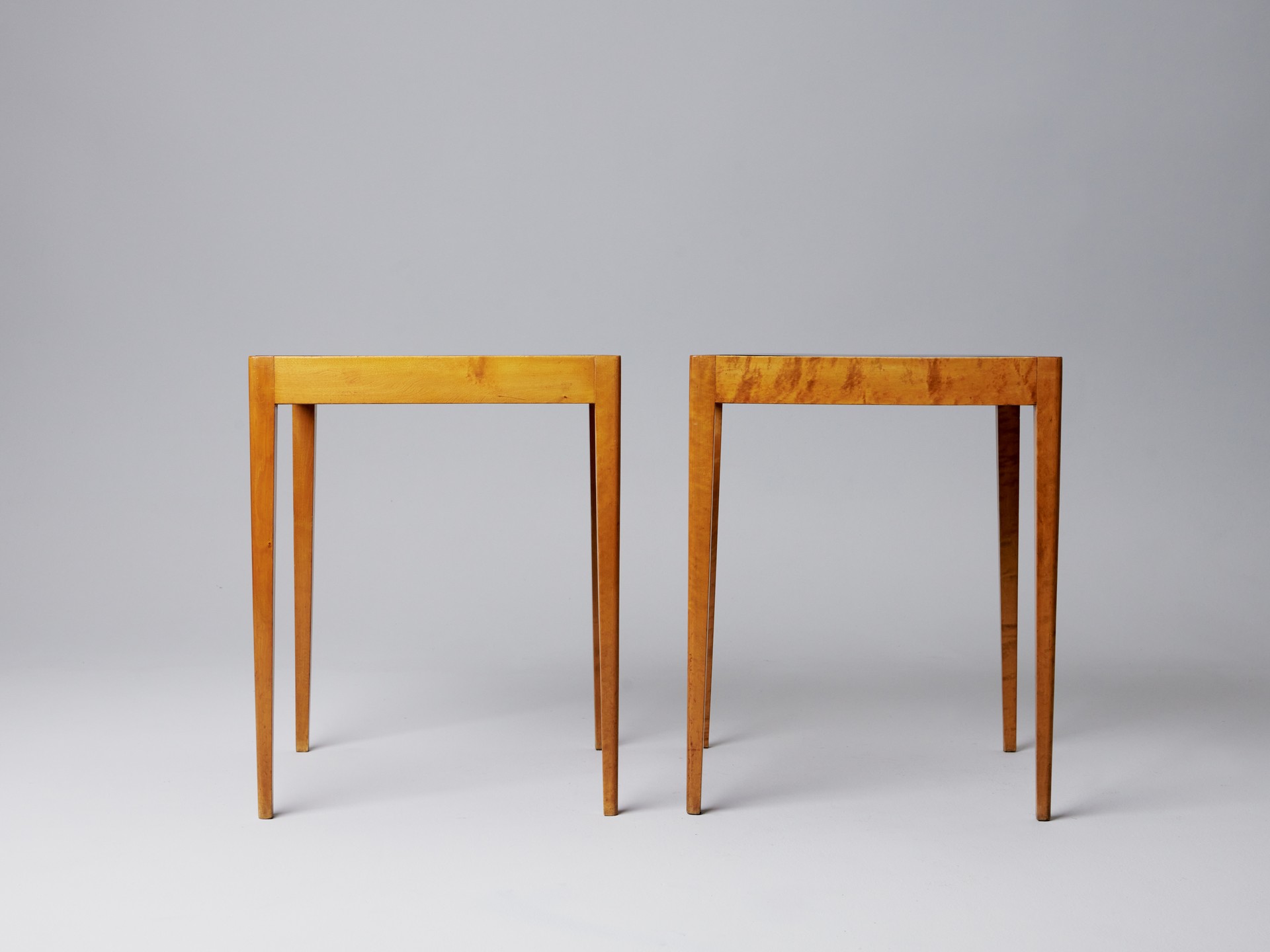 Pair of High Swedish Side Tables image 2