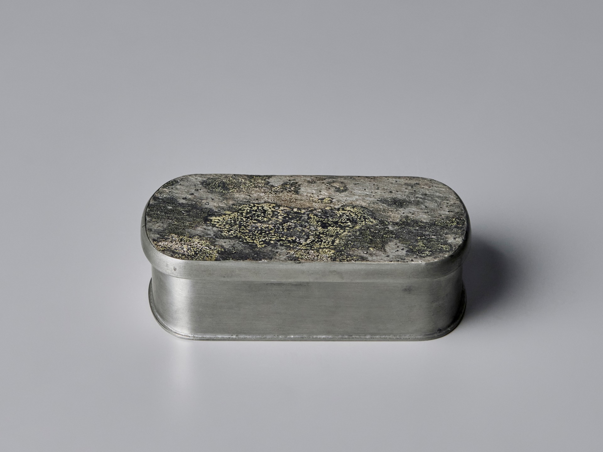 Norwegian Pewter Box with Cover image 2