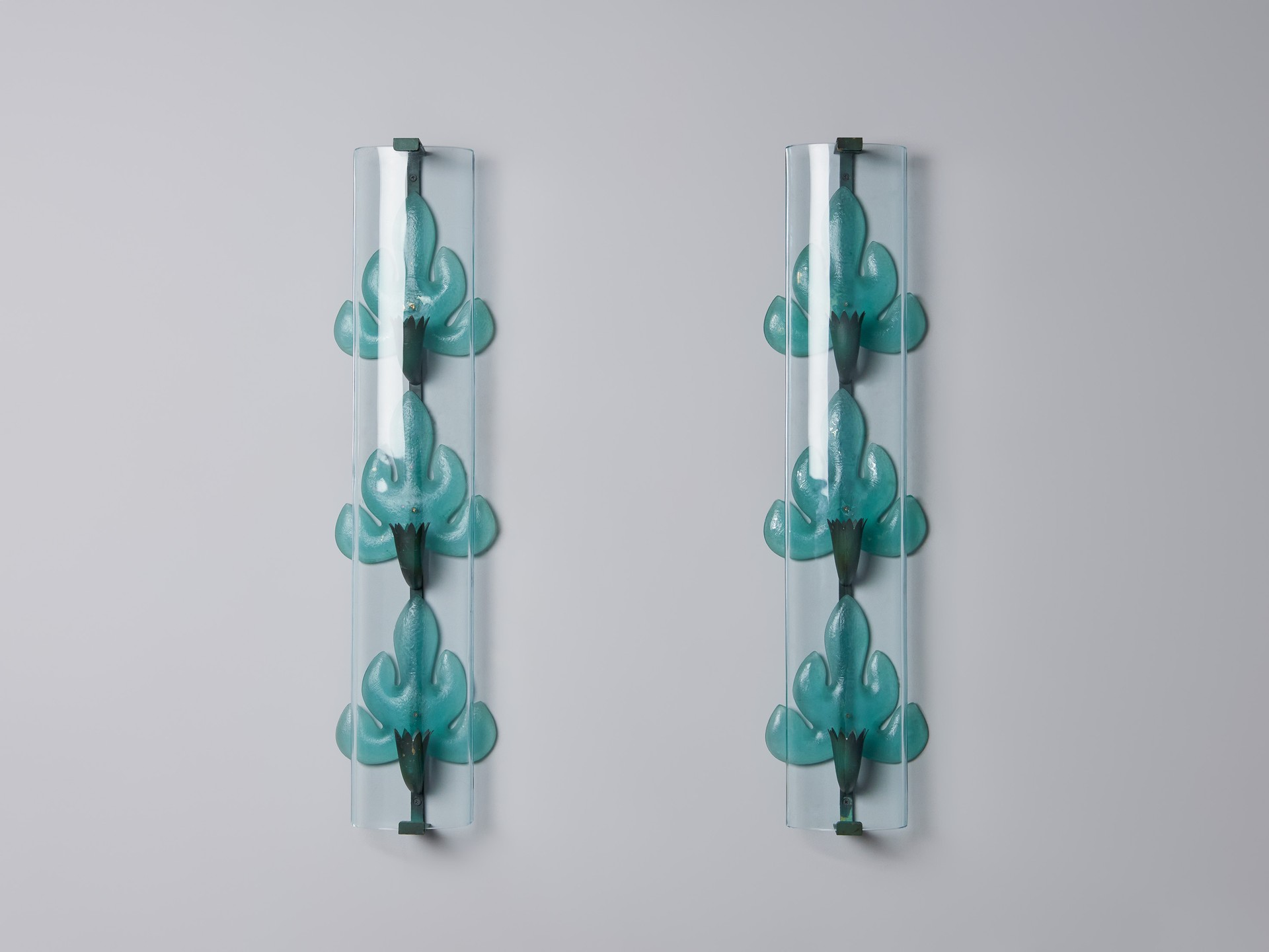 Pair of Large Wall Lamps