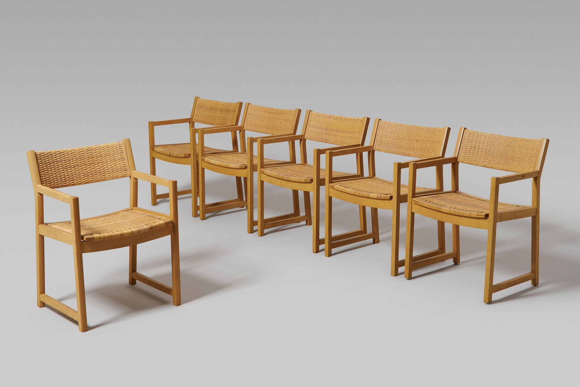 Set of Six Armchairs