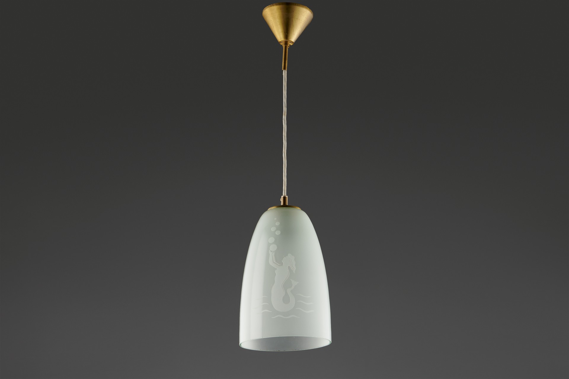 Small Orrefors Ceiling Lamp