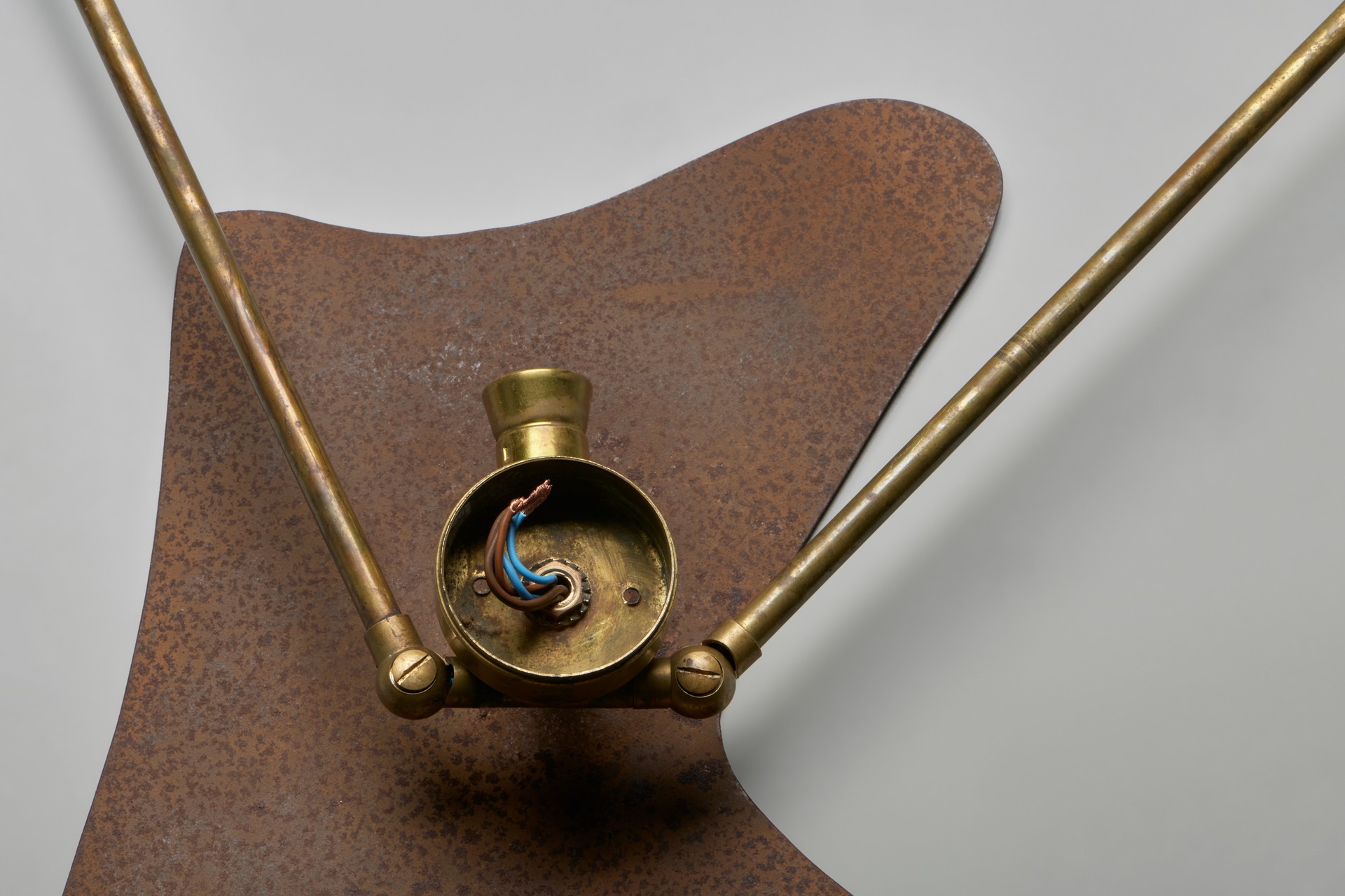 Pair of Italian Adjustable Wall Lamps image 7