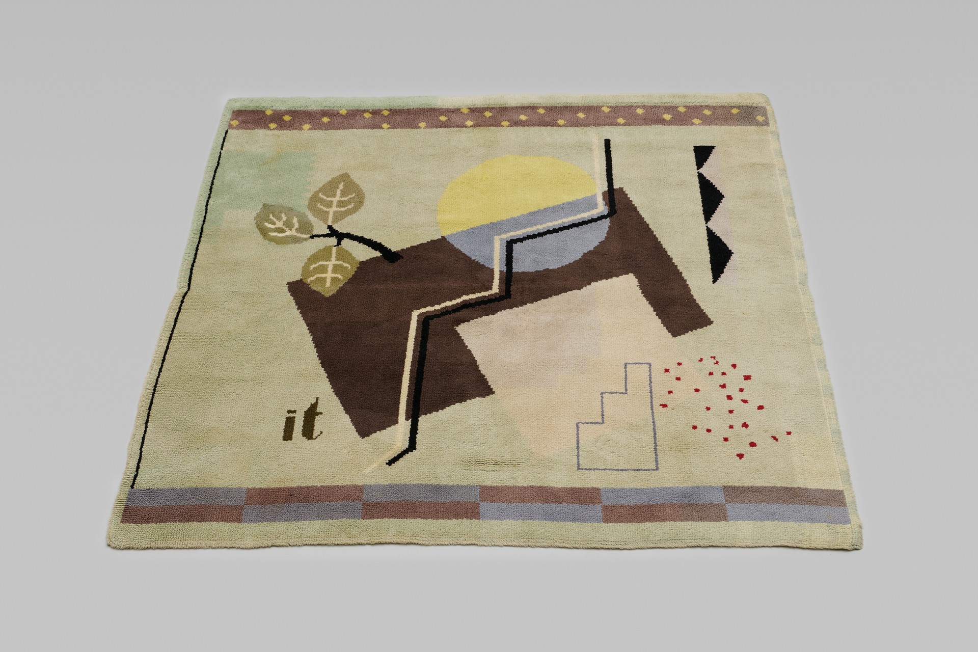 Important Modernist carpet image 2