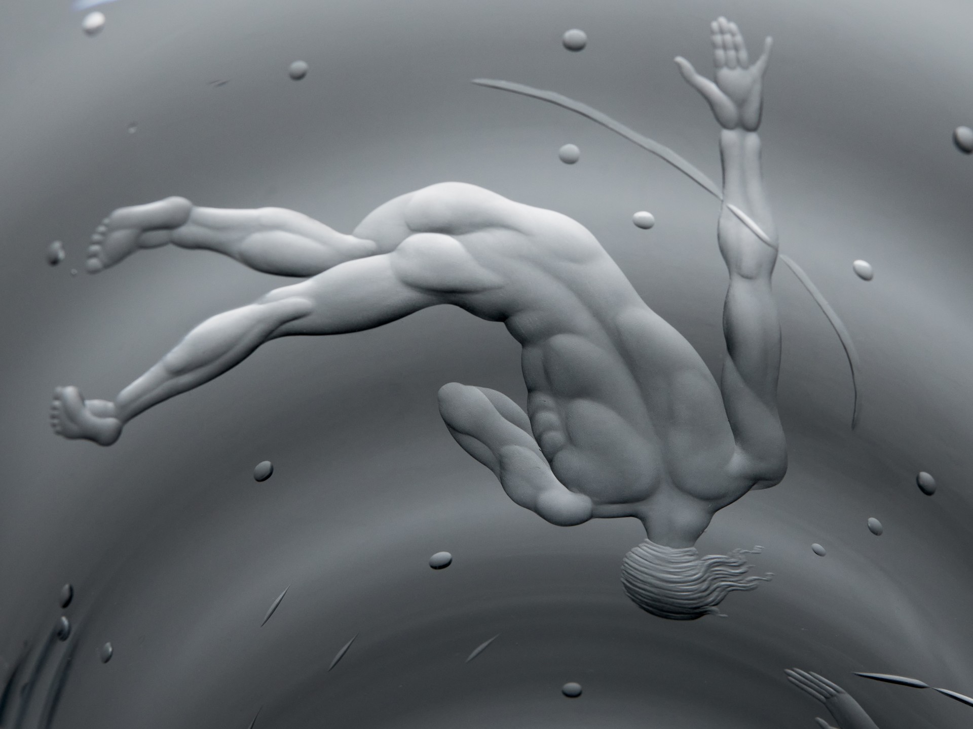 'Pärlfiskare' (Pearl Fisher) Vase image 8