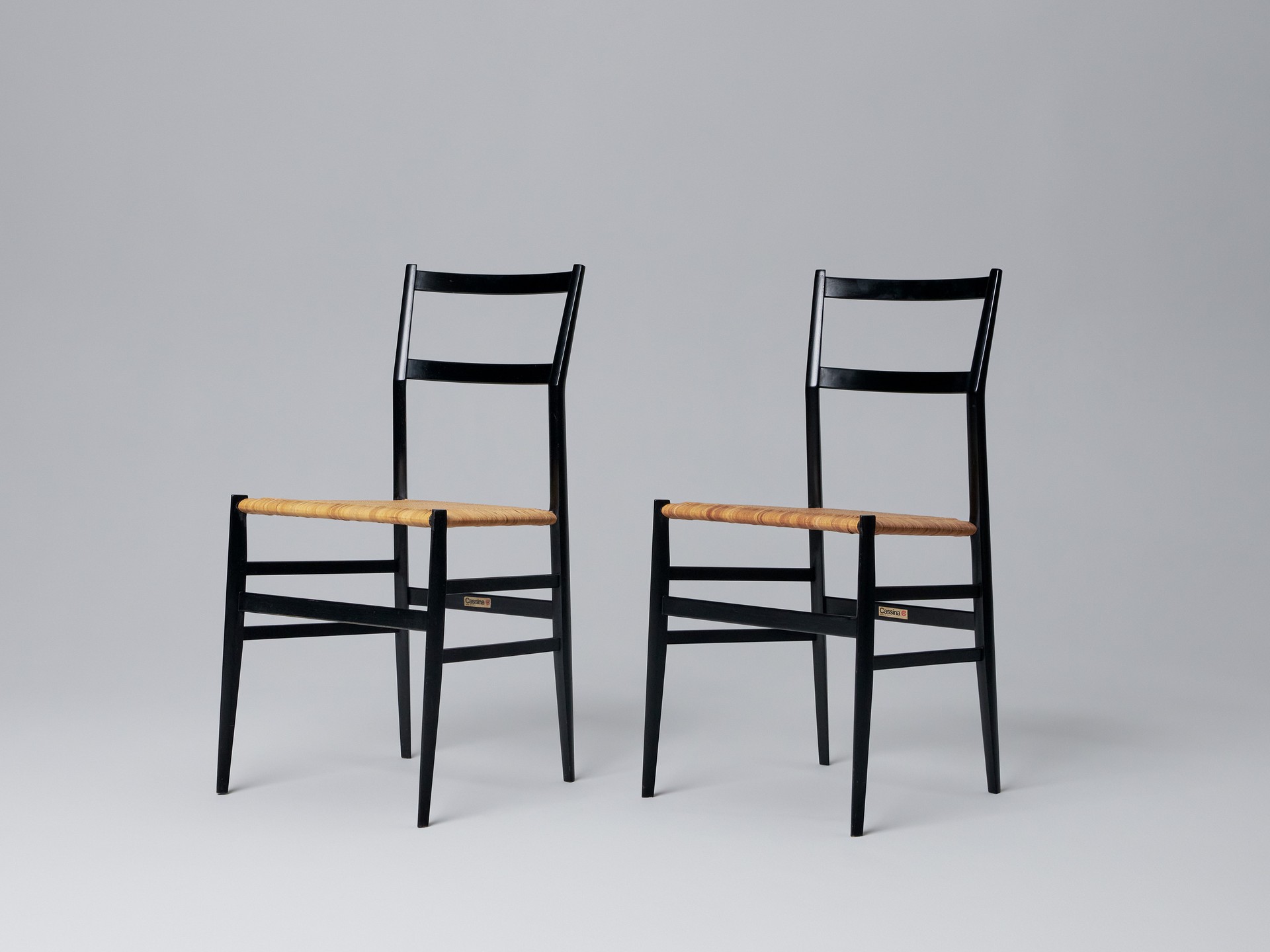 Set of Six 'Superleggera' Chairs image 2