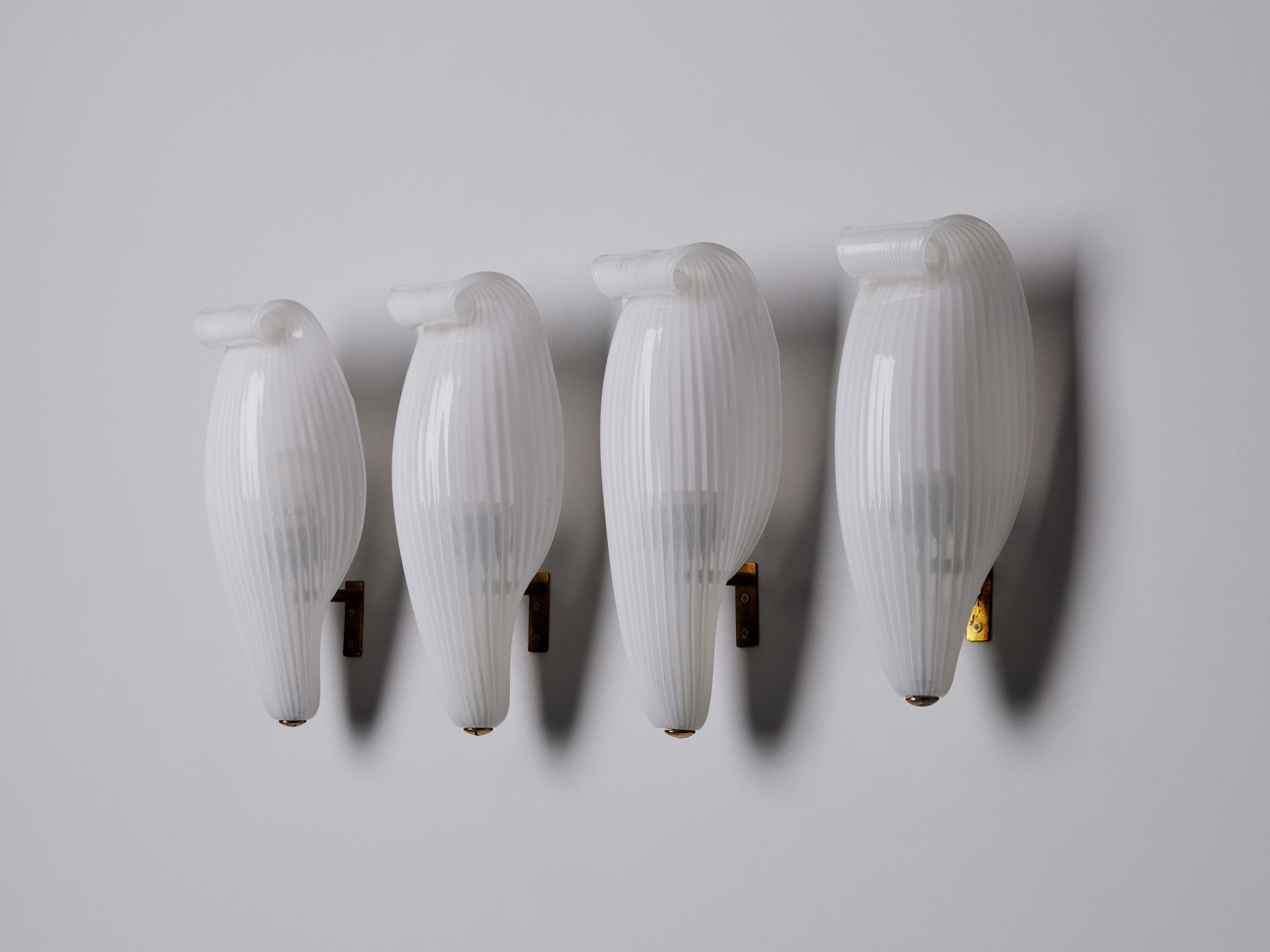 Set of Four Wall Lamps
