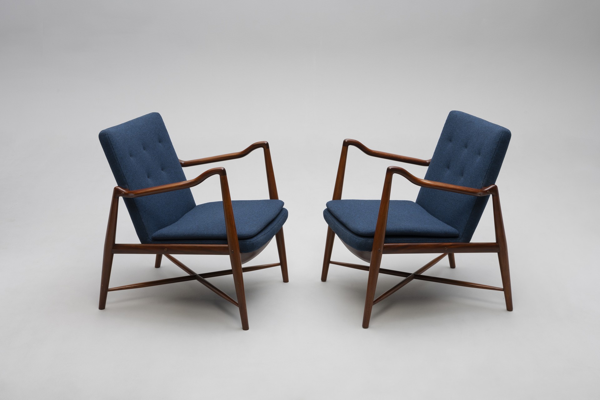 Rare Pair of 'Westermann Fireplace' Armchairs image 3