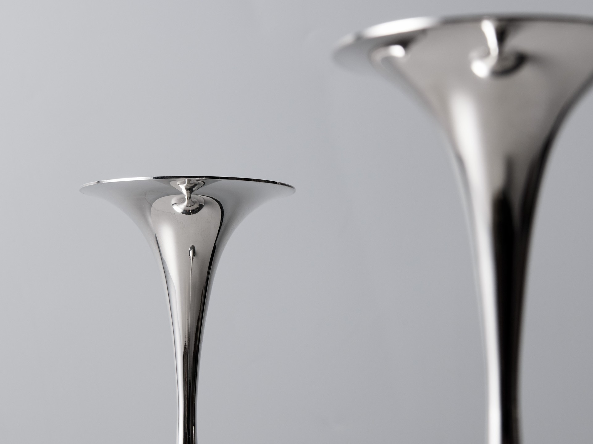 Pair of 'Trumpetti' Candlesticks image 4