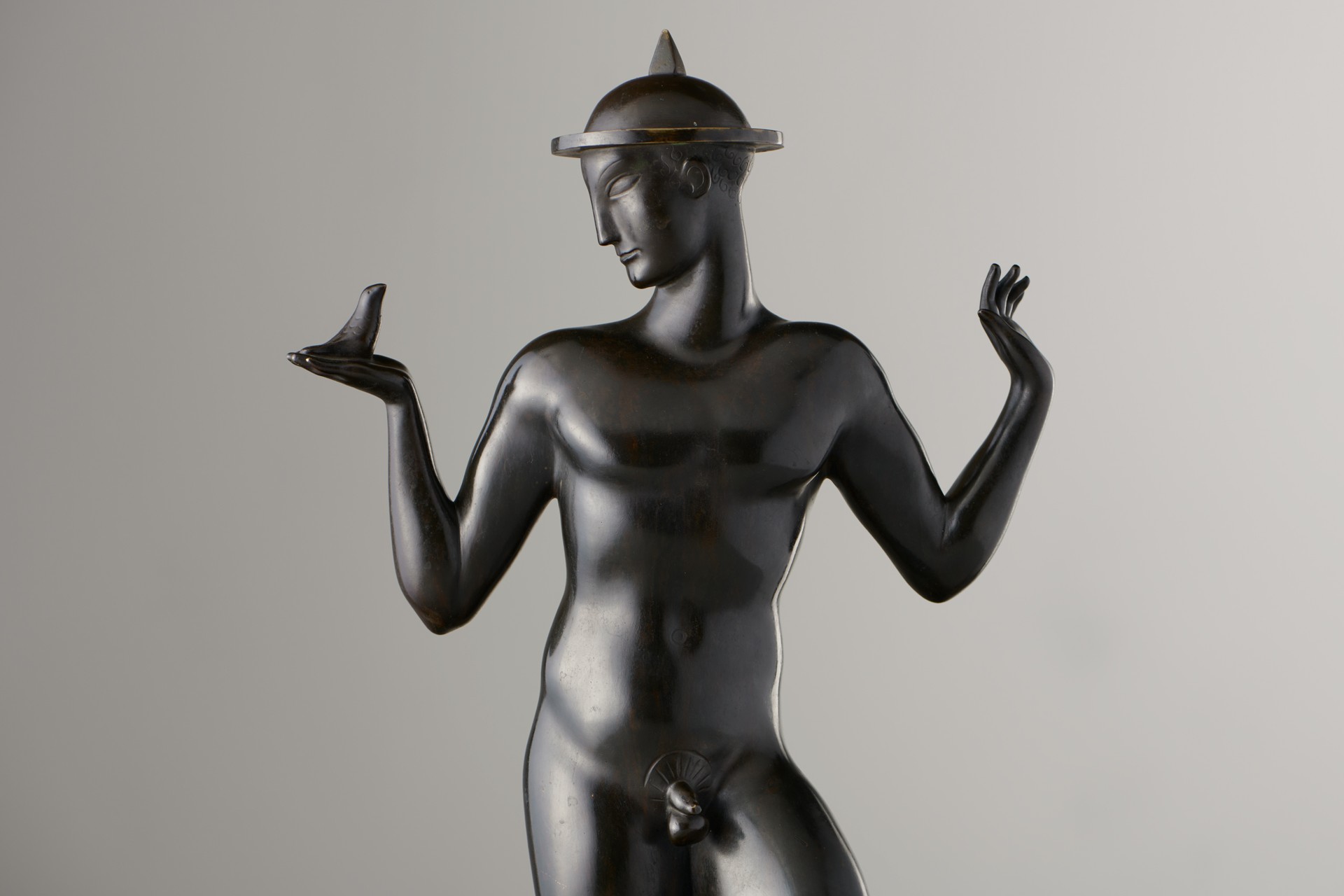 'Soldier with Bird' Sculpture image 3