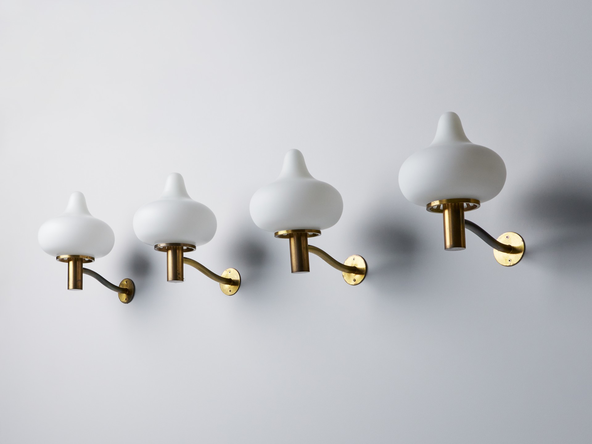 Set of Four Wall Lamps