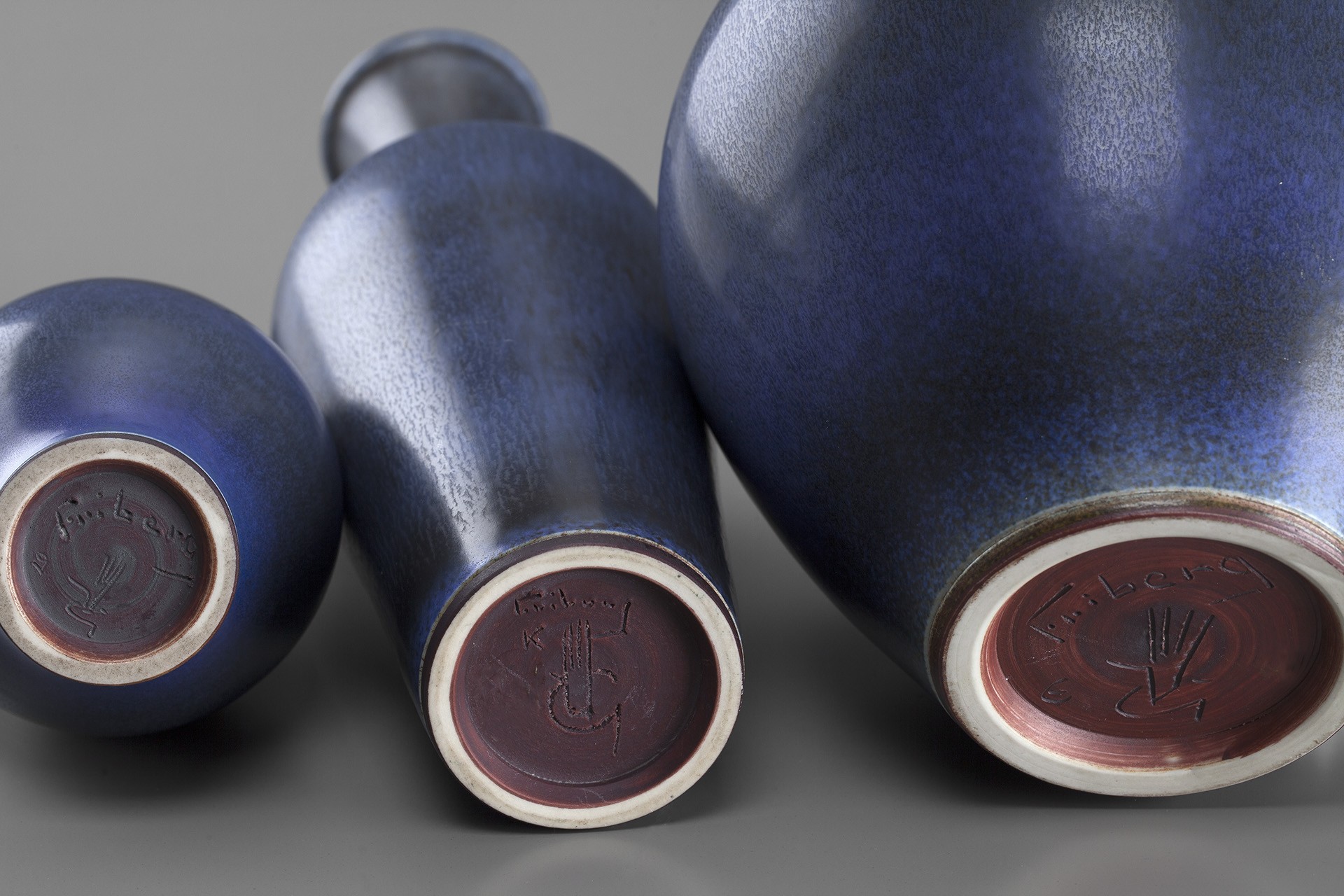 Group of three vases image 4
