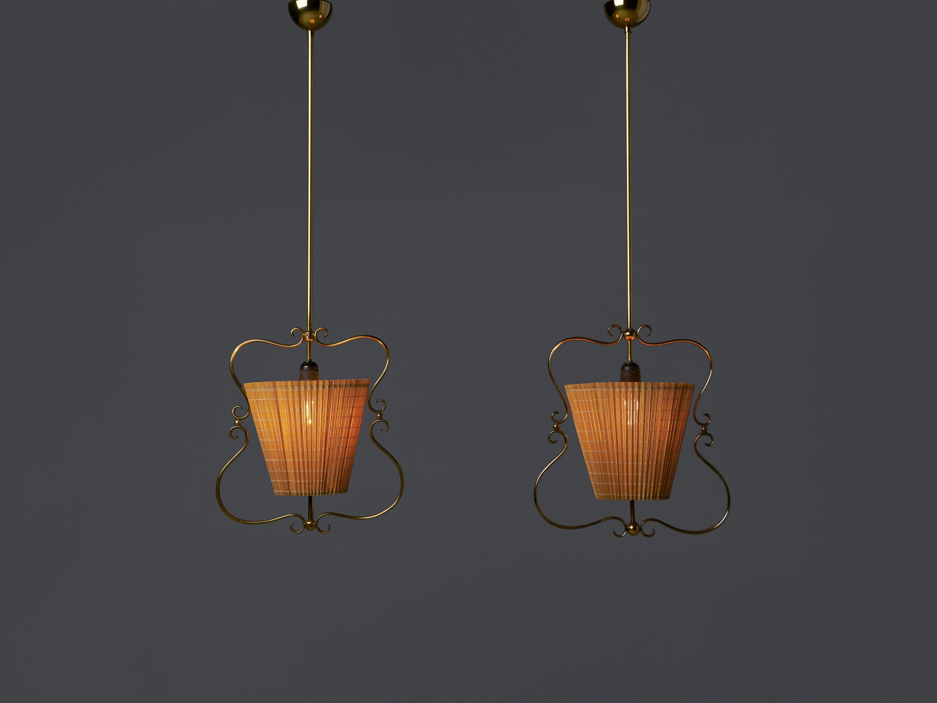 Pair of Ceiling Lamps