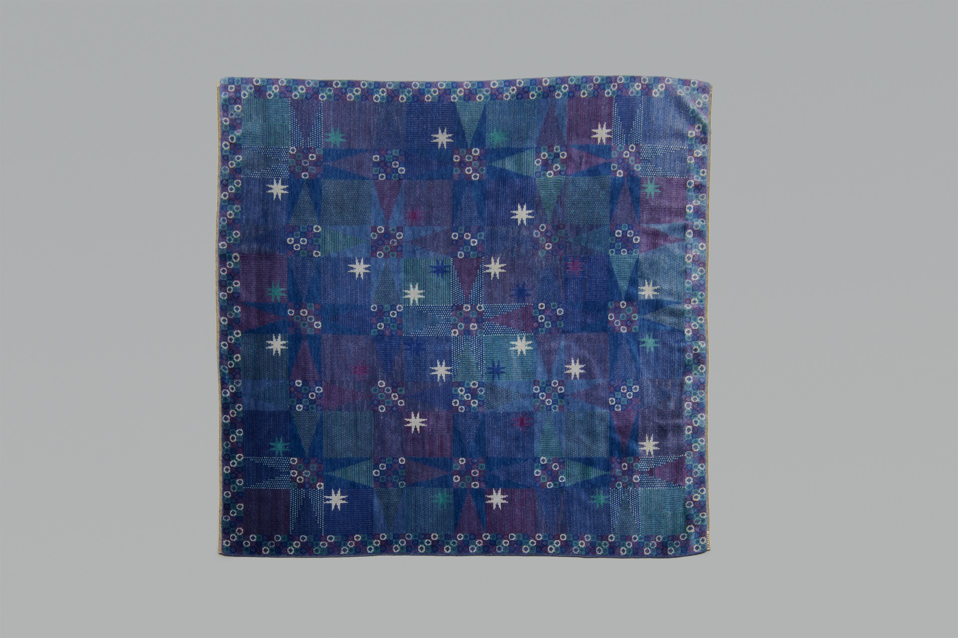 "Stjärnflossan, blå' Carpet