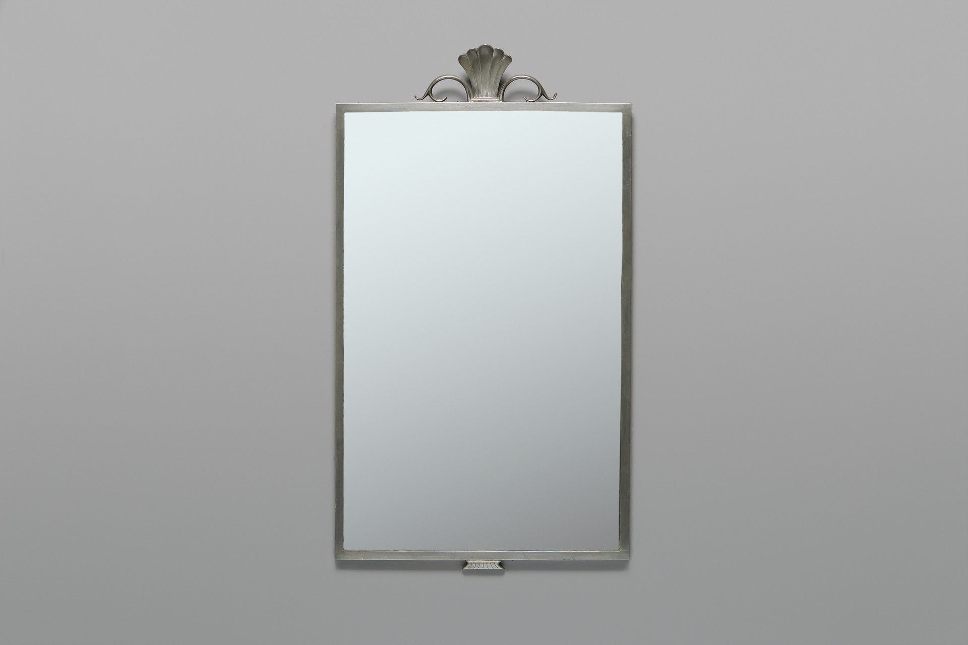 Swedish Pewter Mirror