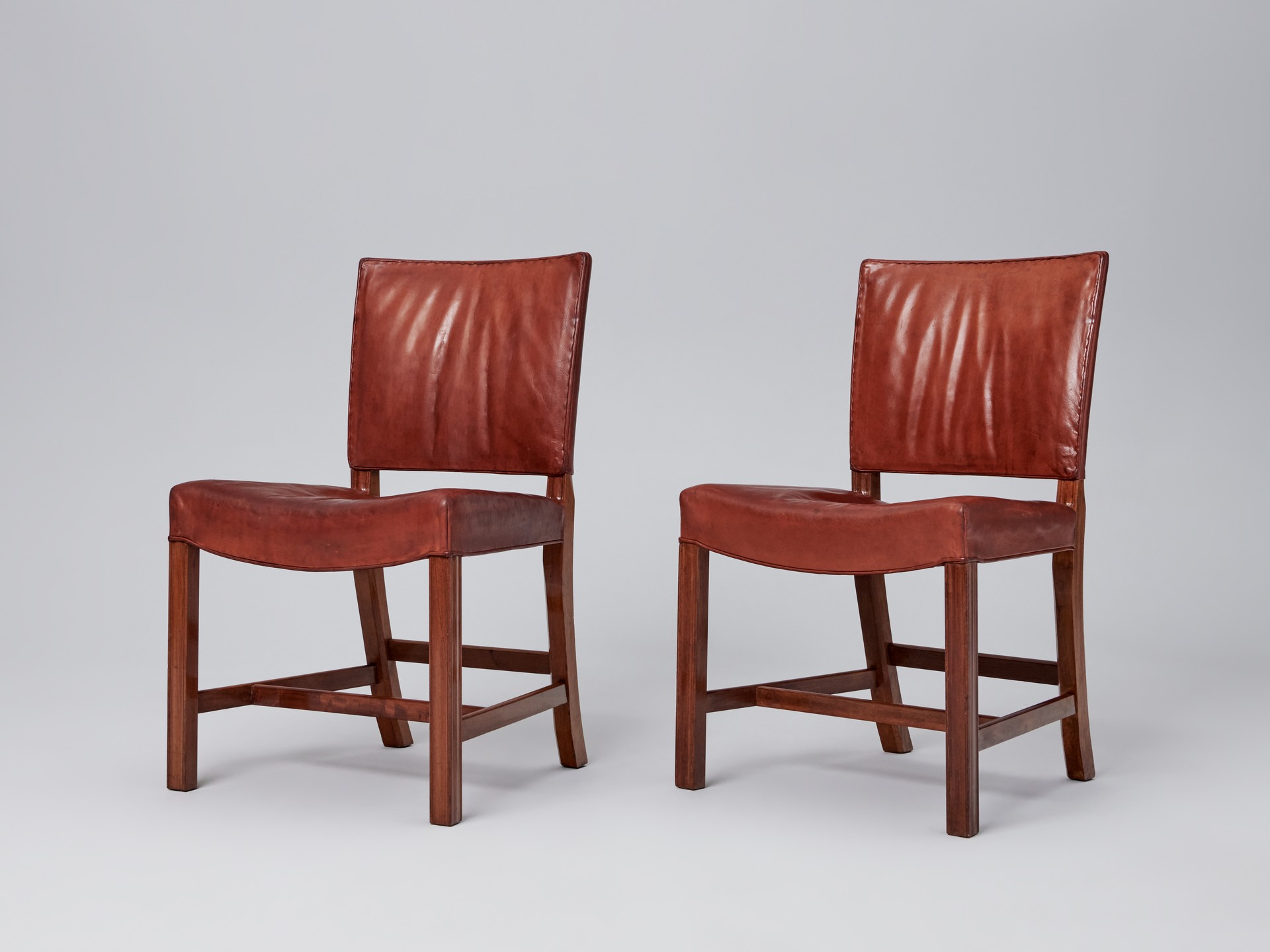 Set of Six 'Red' Chairs image 2