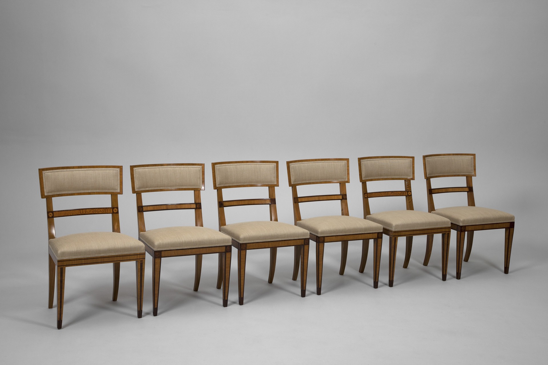 A set of six Dining Chairs image 2