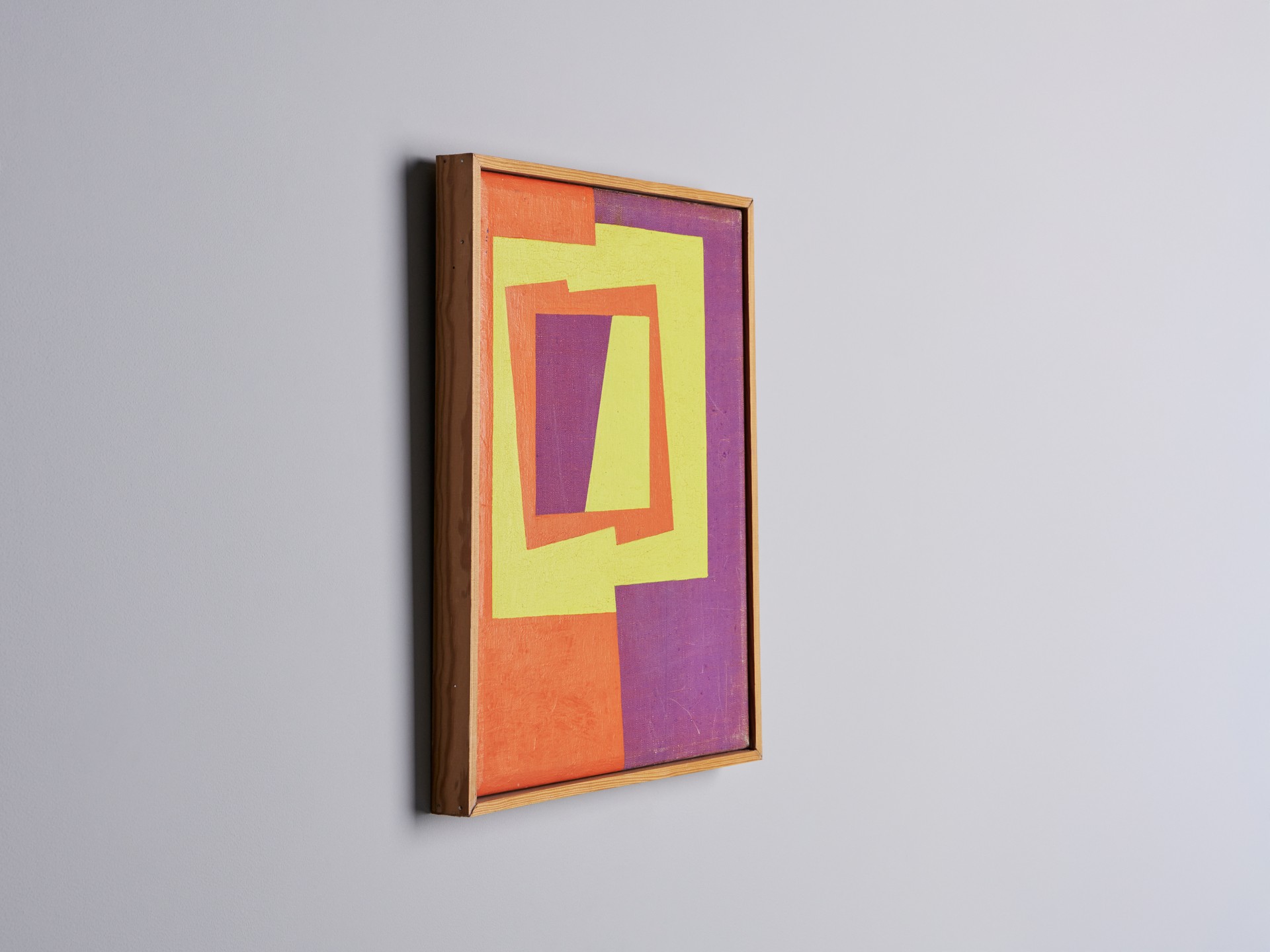 Painting 'Violet + gult' image 2