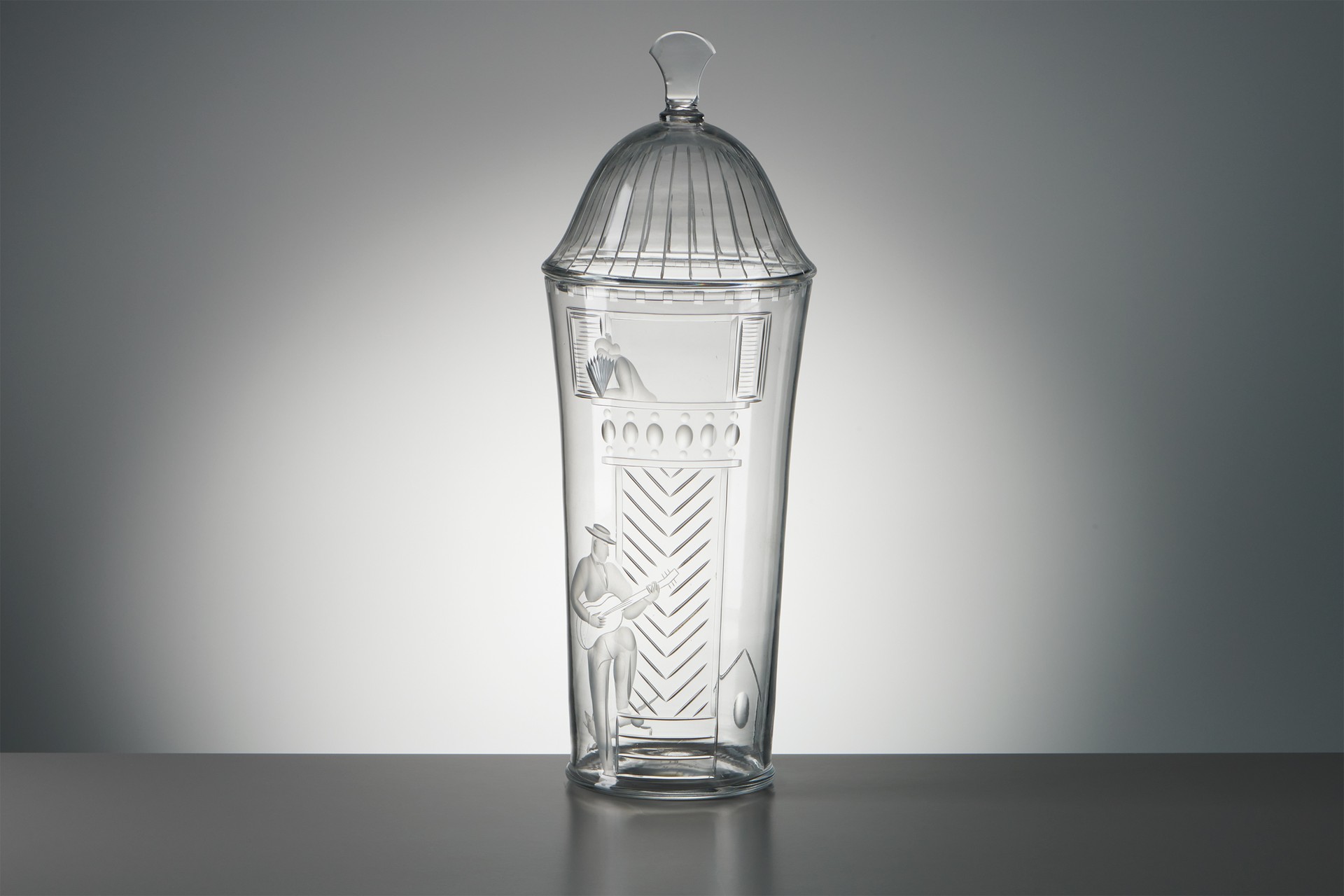 Vessel with Cover