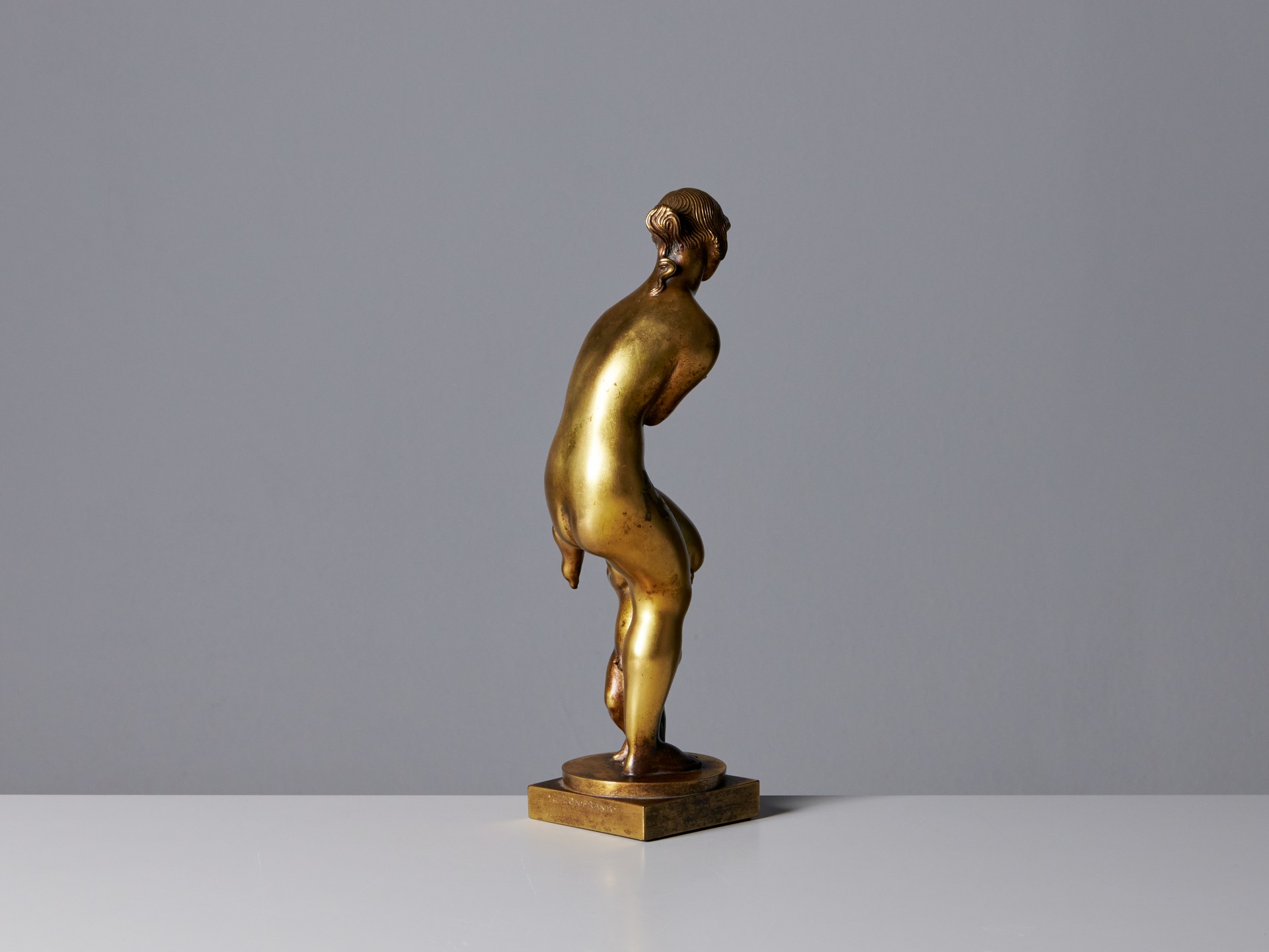 'Pige with Amorin' Sculpture image 5