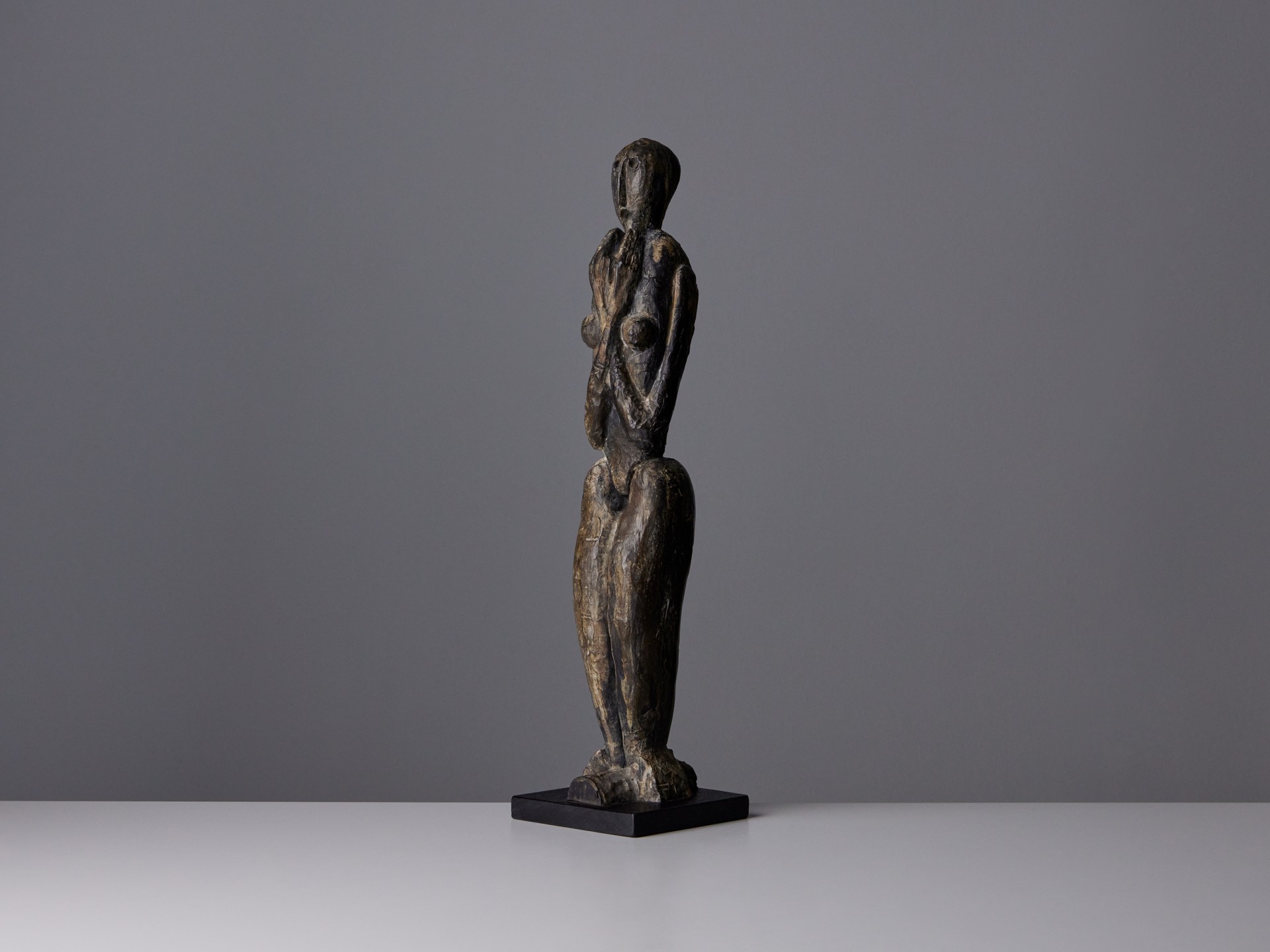 Sculpture, Study of 'Weibliche Doppelschlange' image 2