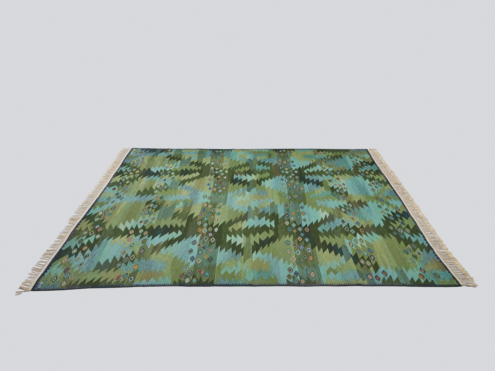 'Tånga Grön' Rug image 2