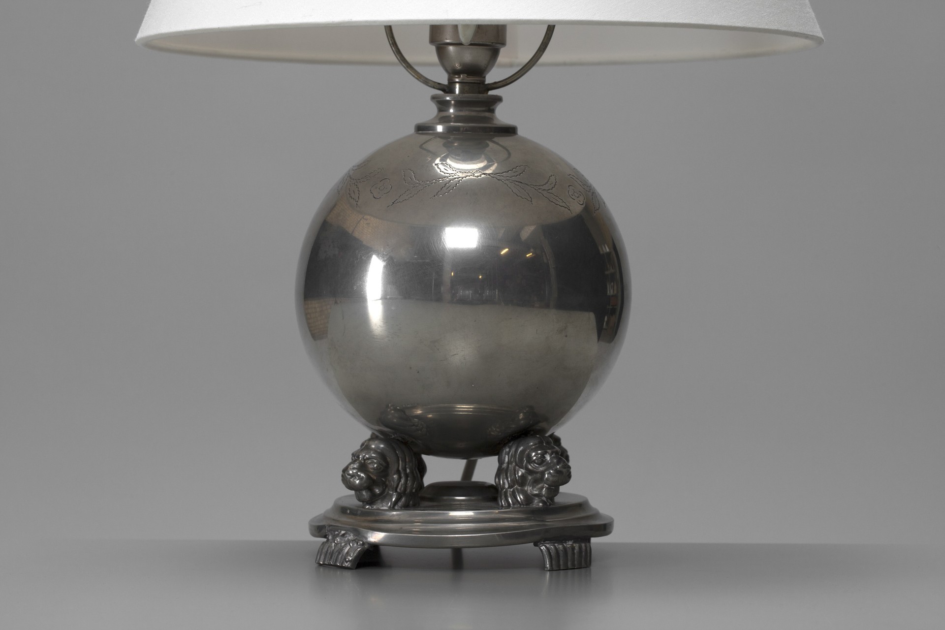 Pewter Table Lamp image 2