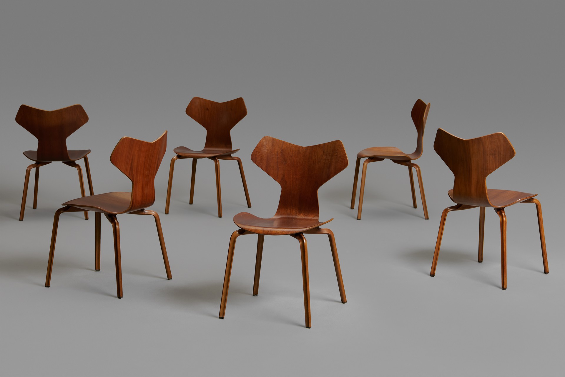 Early "Grand Prix" Dining Table and Chairs image 4