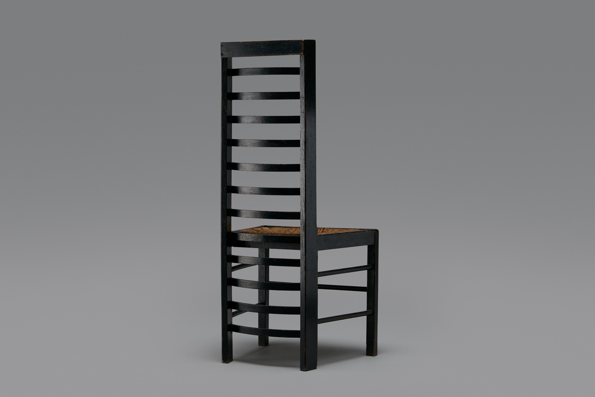 Ladderback chair from Miss Cranston's Willow Tea Rooms, Glasgow image 2