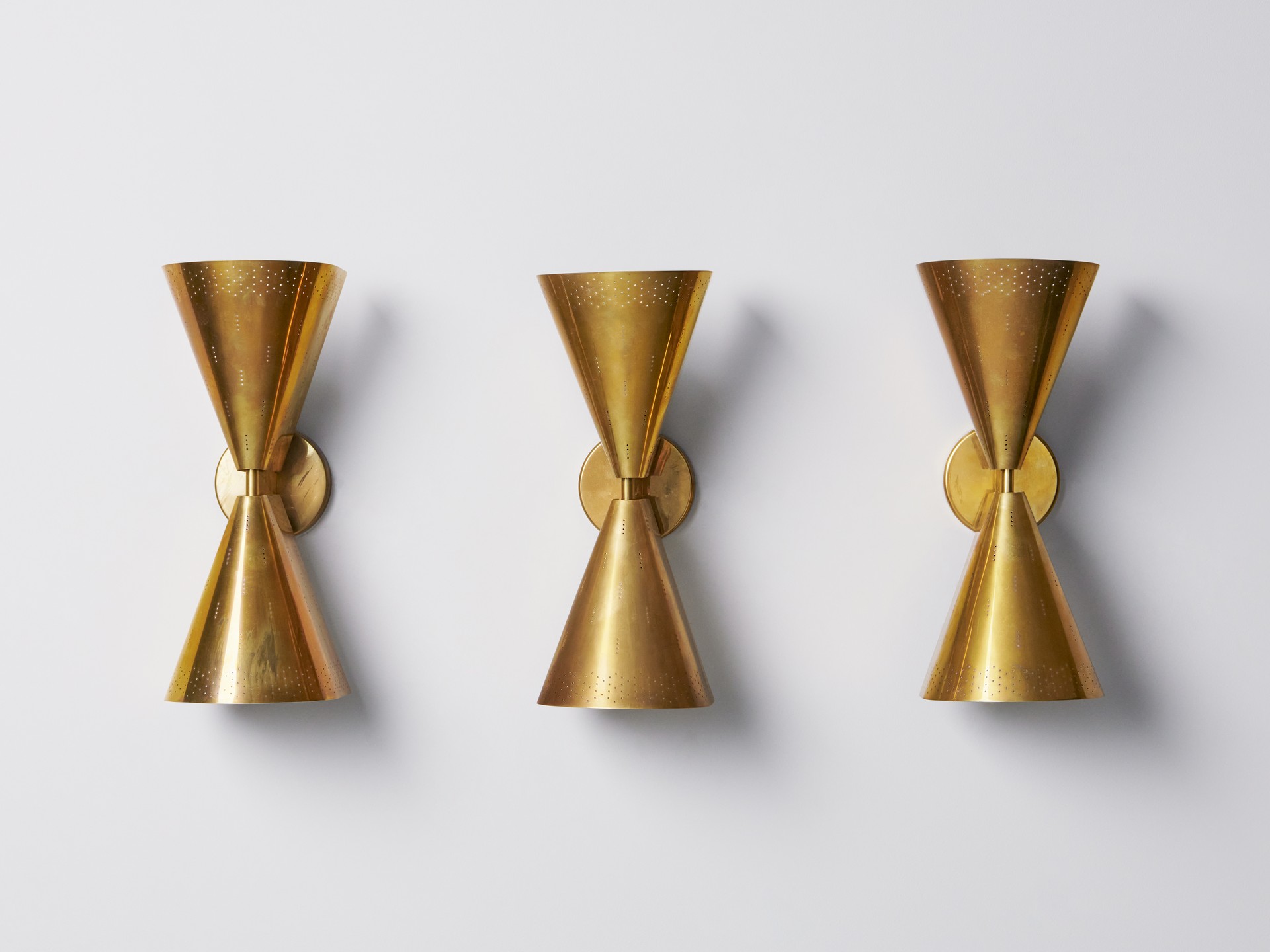 Set of Three Wall Lights image 3