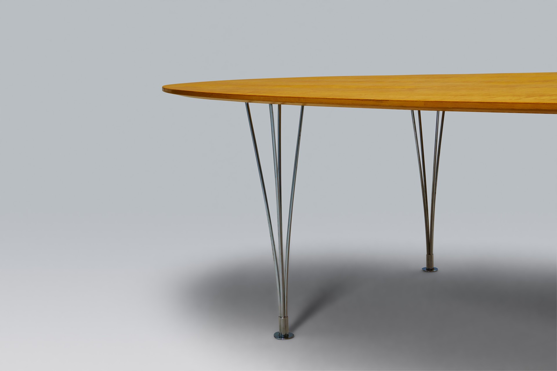 Large 'Superellipse' Dining Table image 4