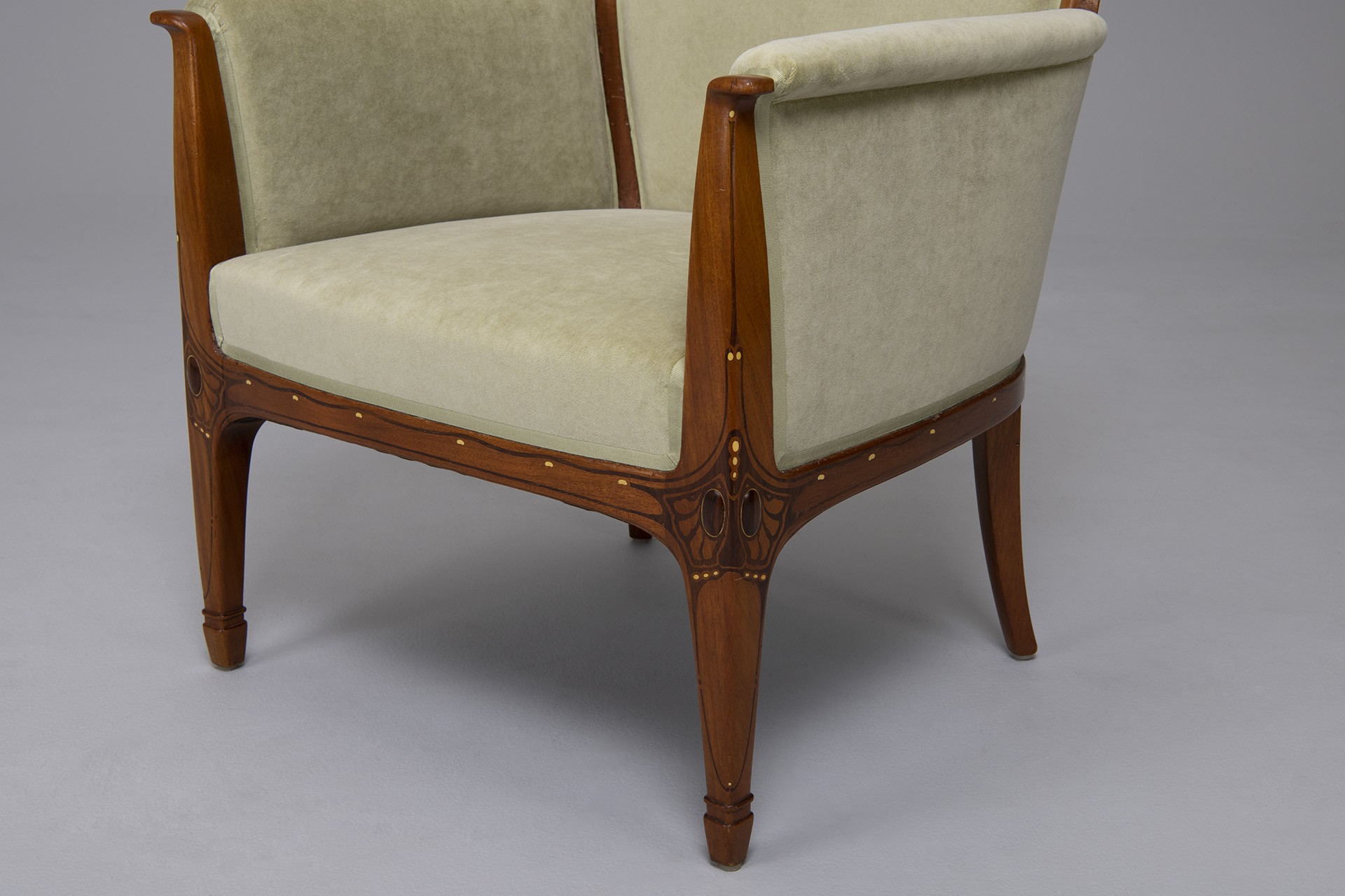 Set of Four Armchairs image 8