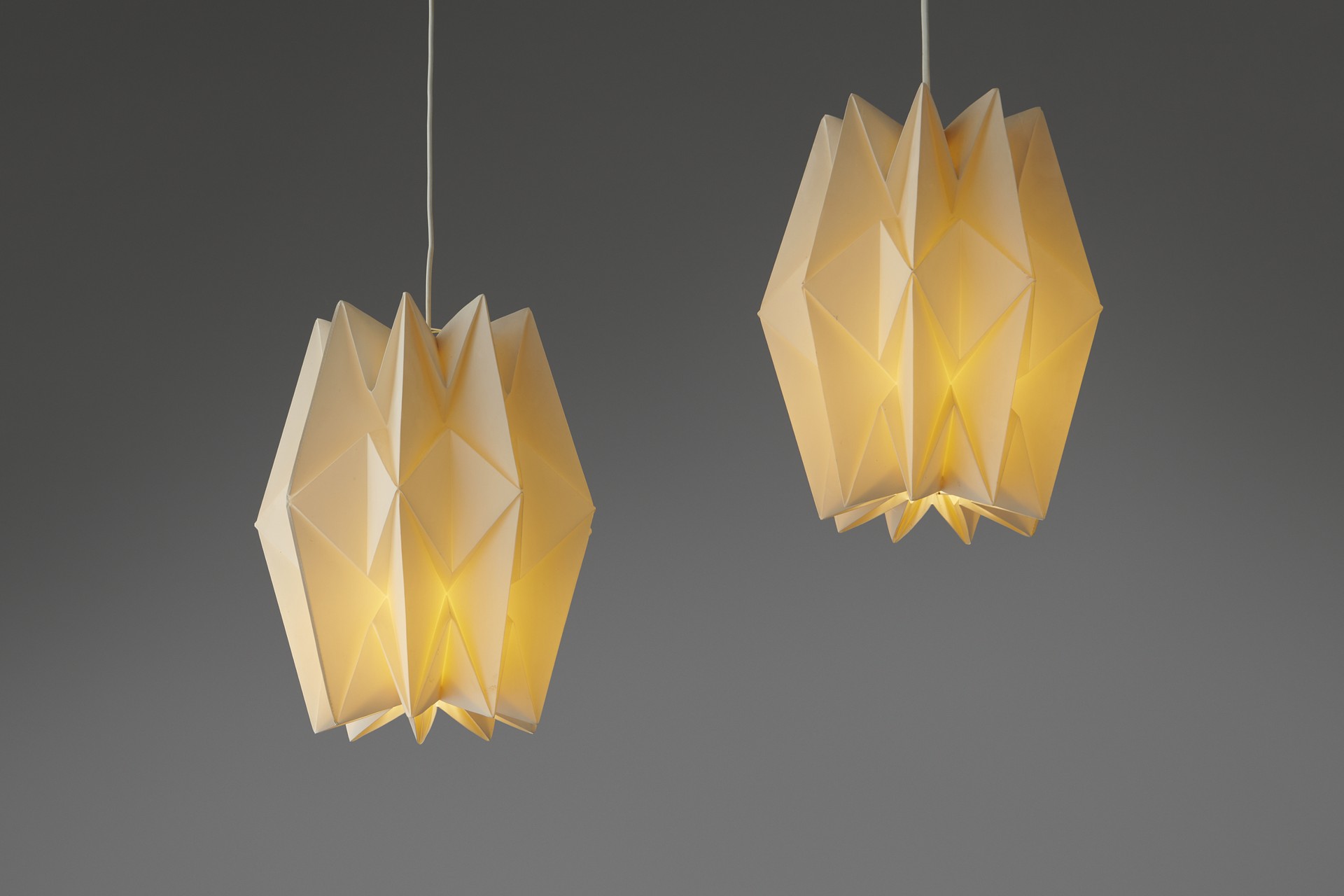 Pair of Ceiling Lamps, Model no. 152