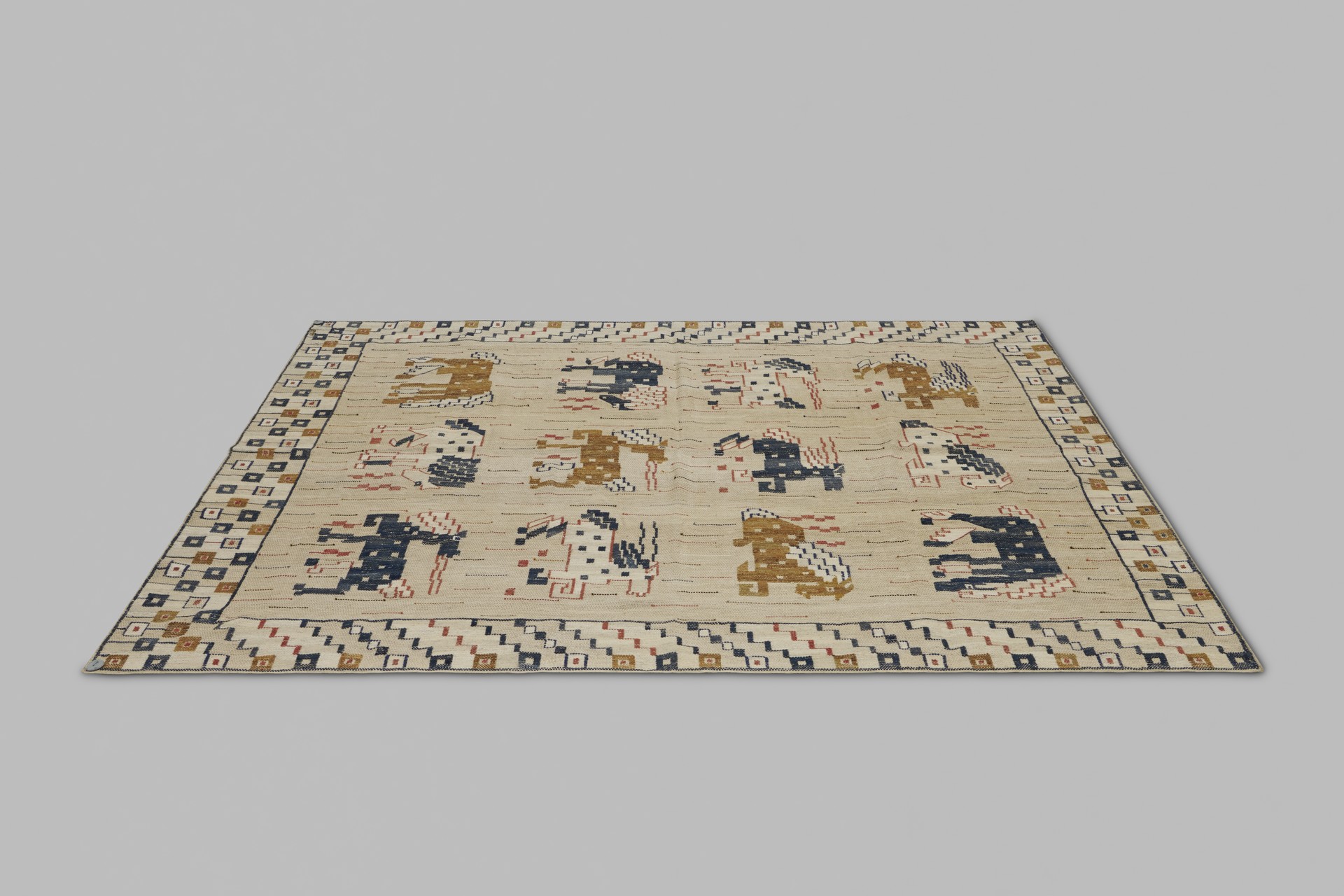 Tapestry 'Vildhästen' (The Wild Horse) image 2