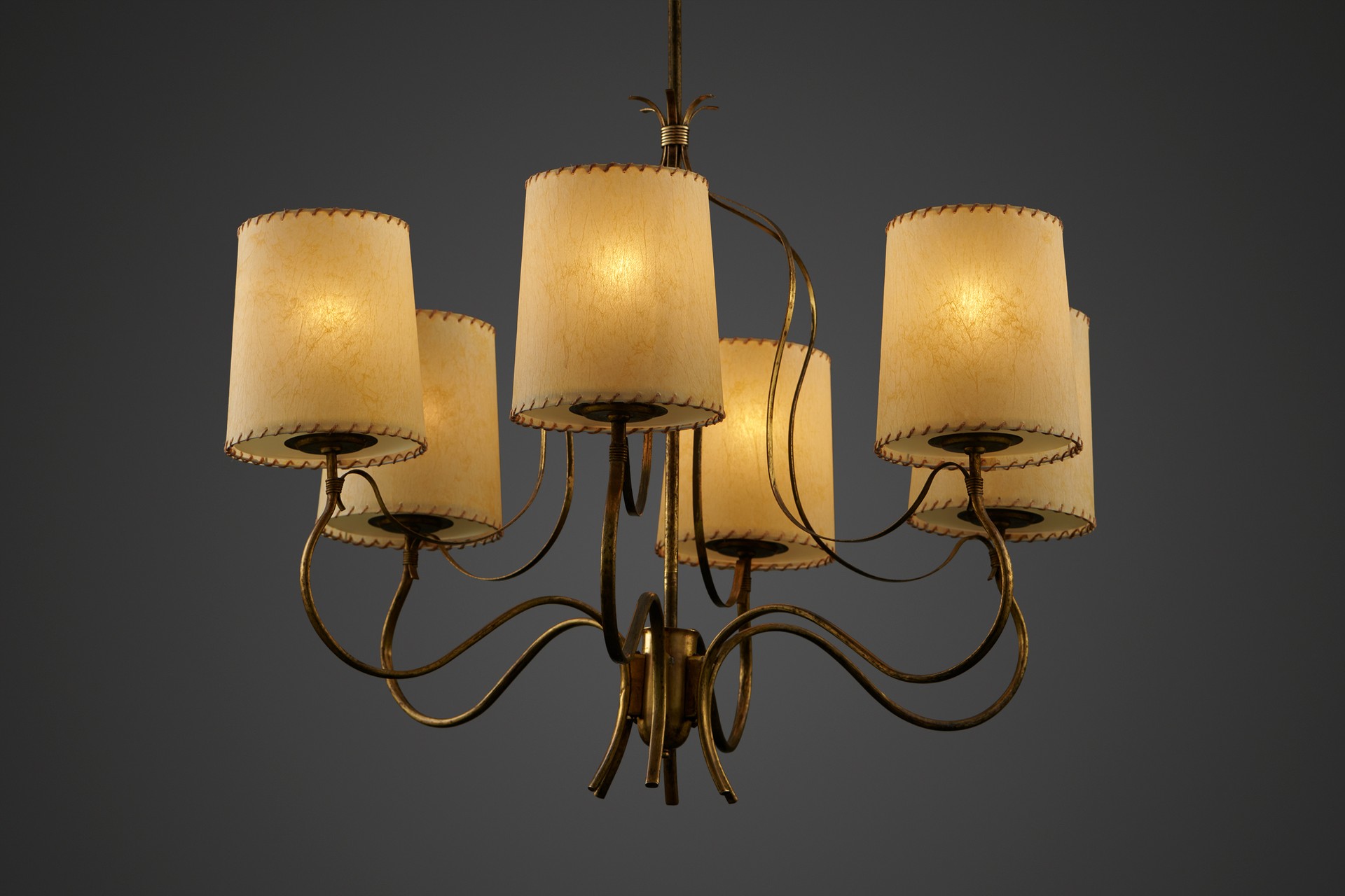 Chandelier, Model no. 9001 image 2