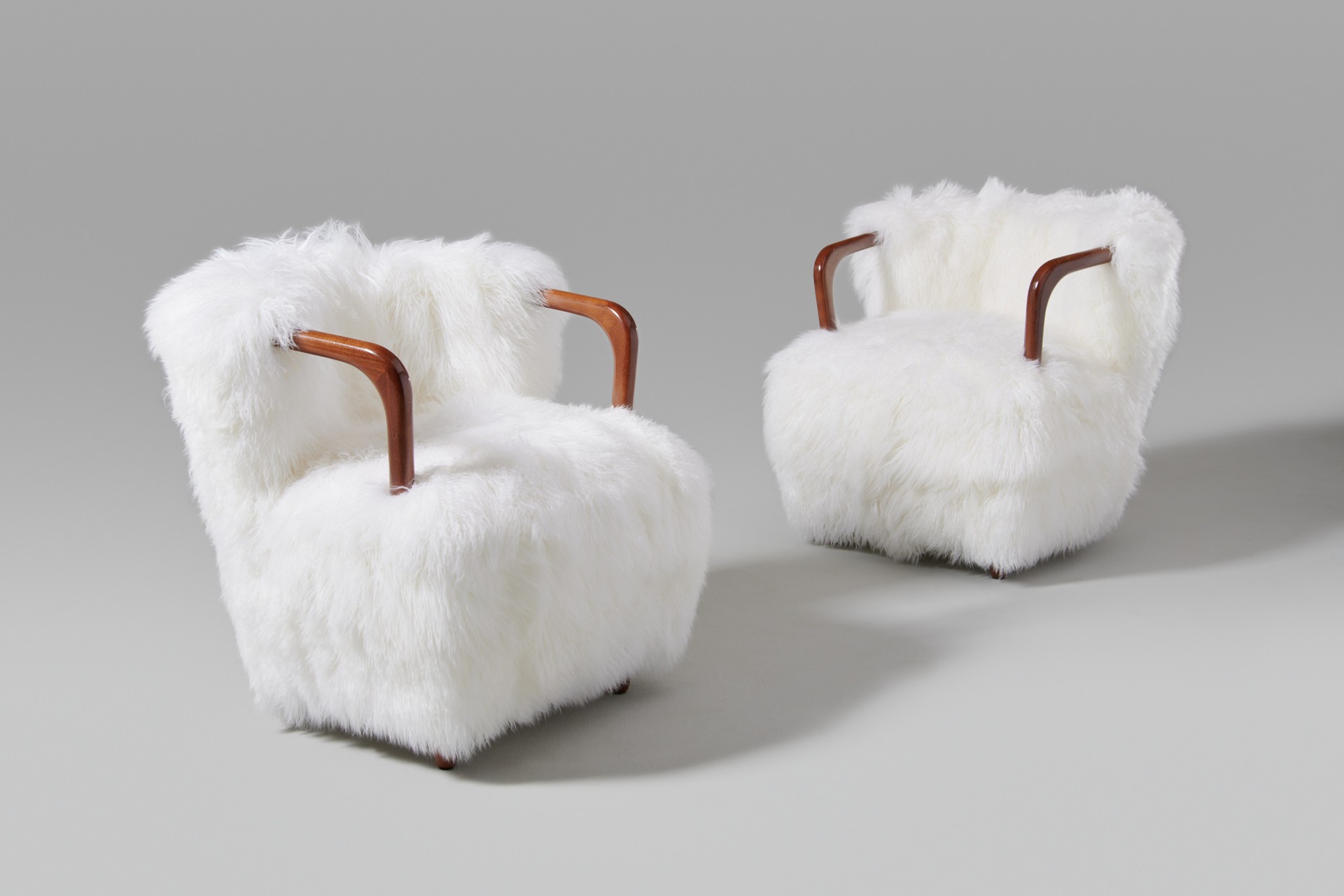 Pair of Danish Lounge Chairs