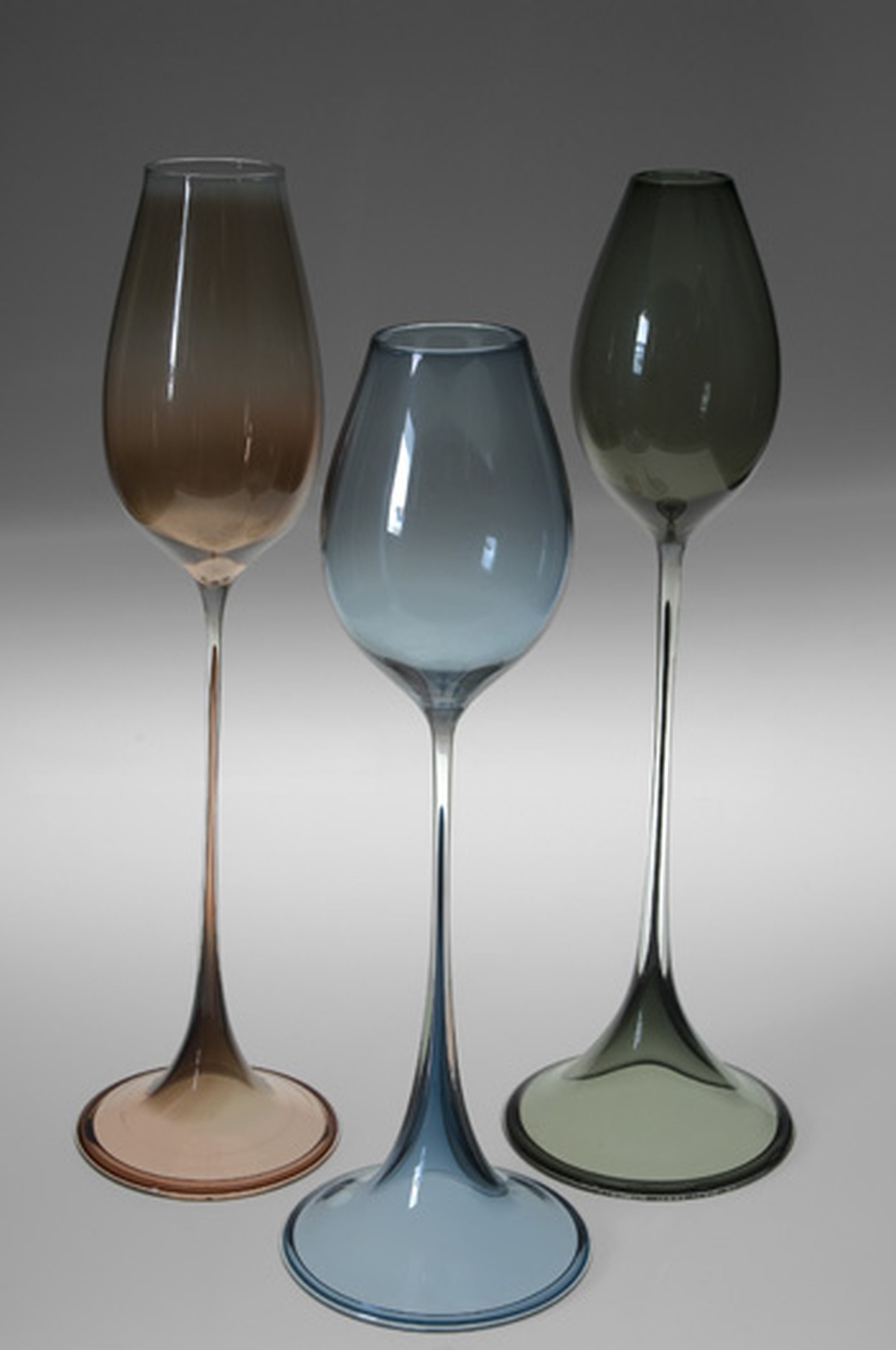 Groupe of Tulip Vases