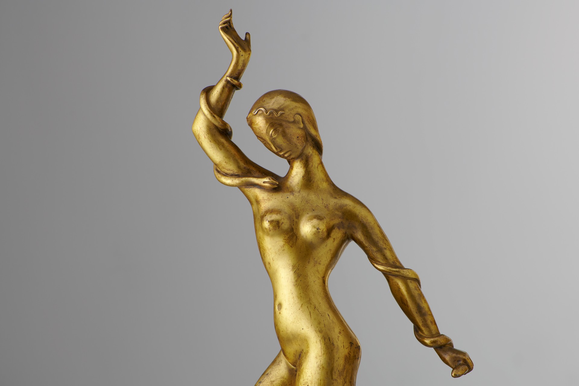 'Woman with Snakes' Sculpture image 3