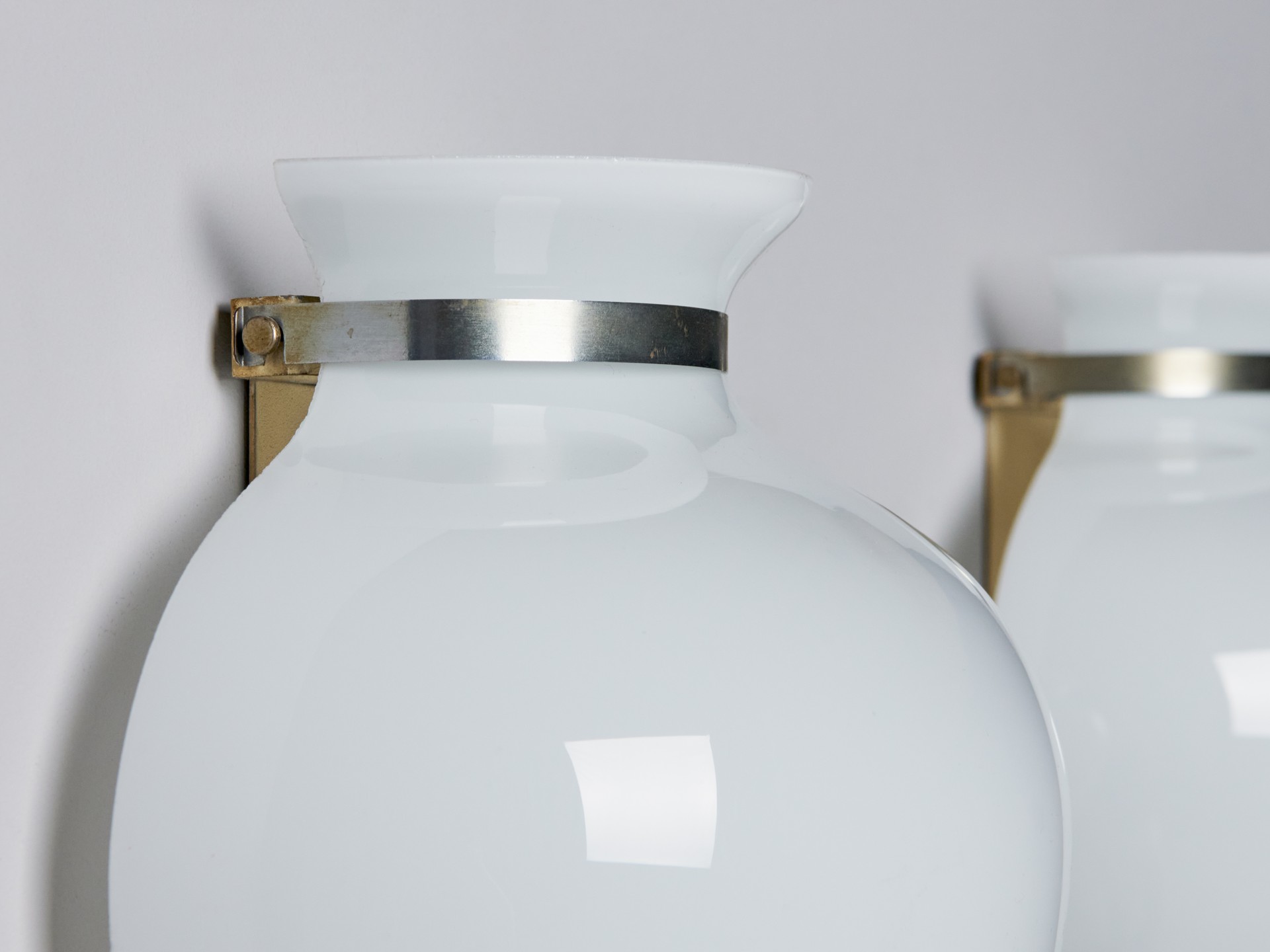 Pair of 'Half Vase' Wall Lamps image 5