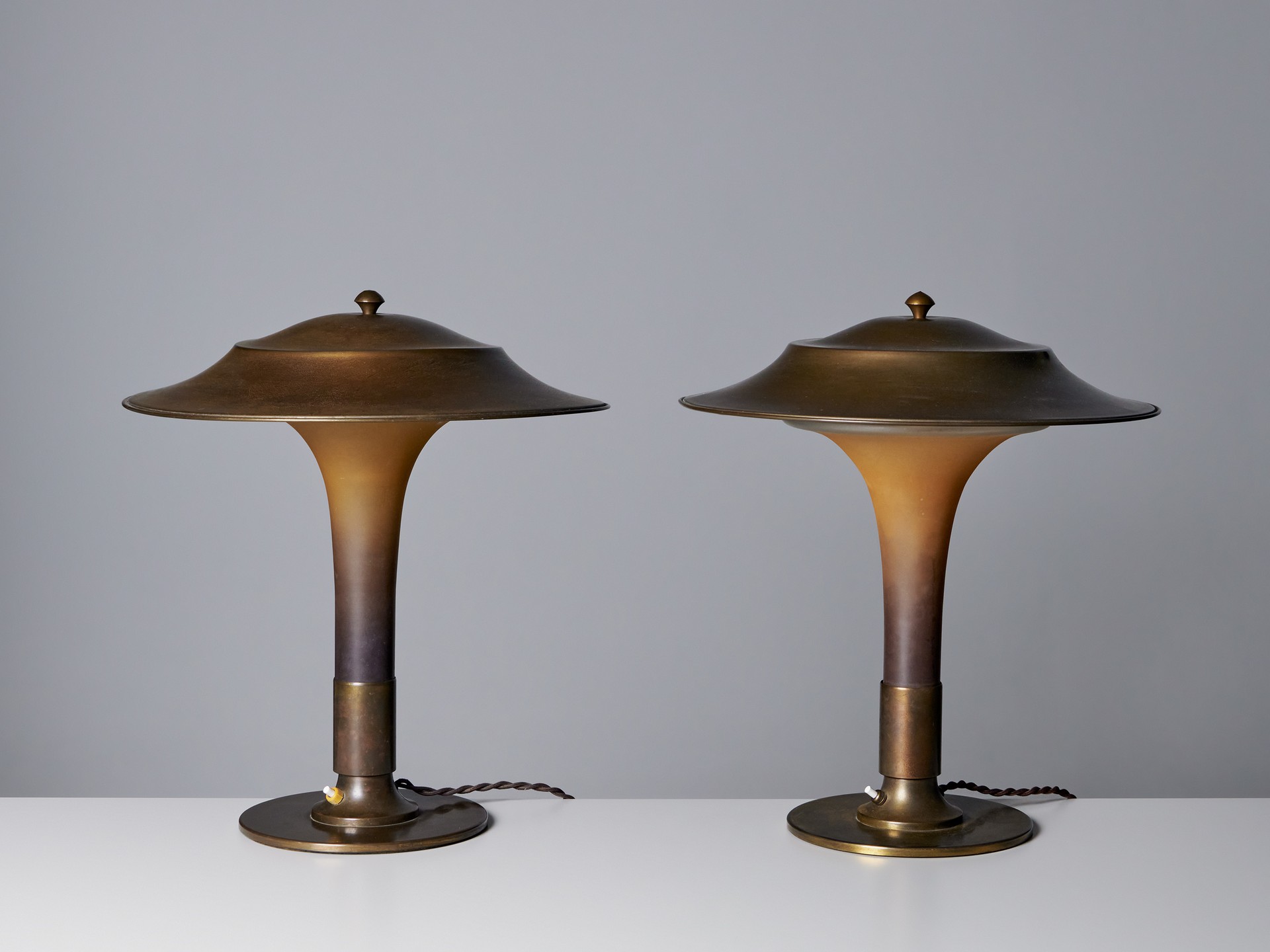 Pair of 'Torch' Table Lamp