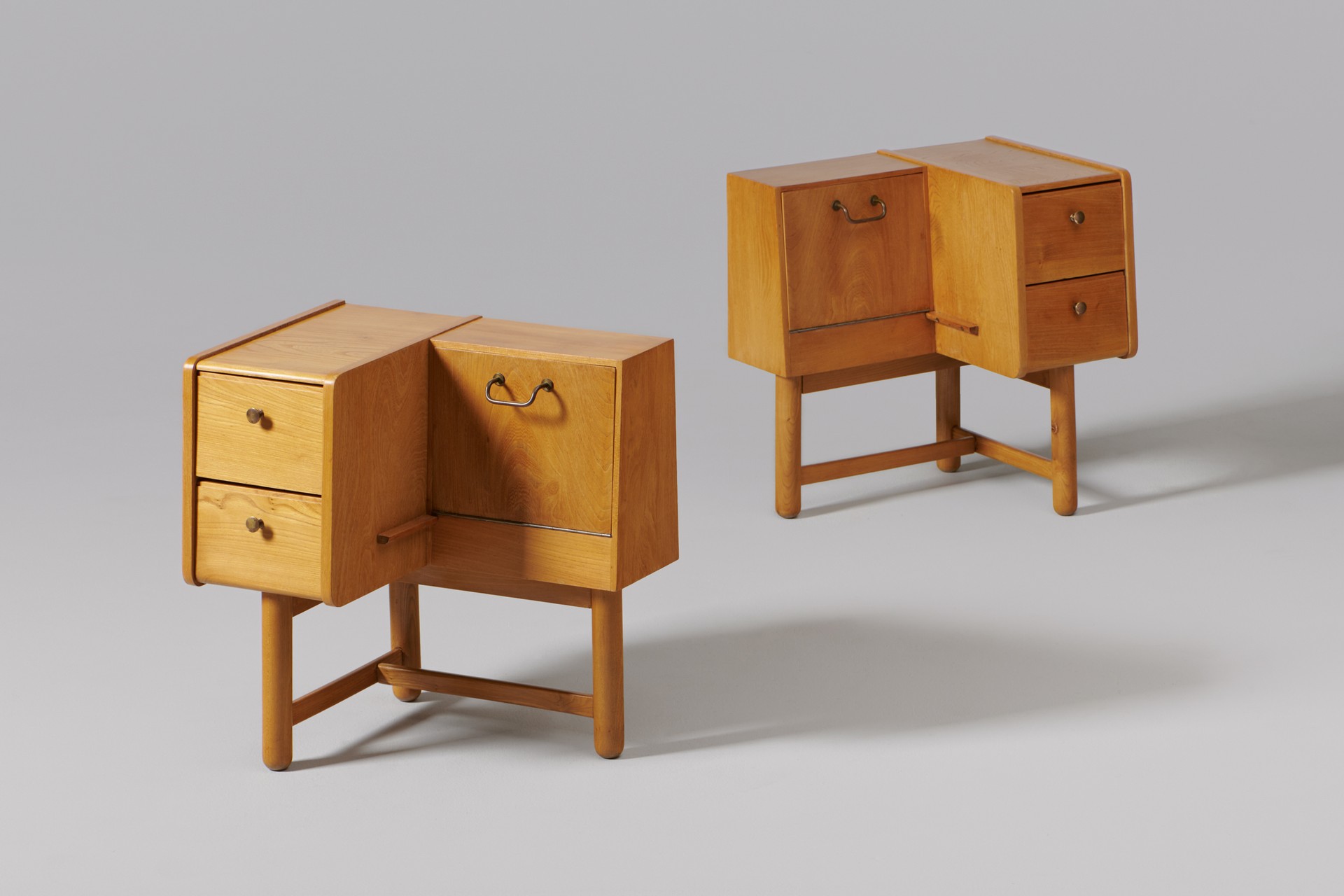 Pair of Danish Bedside Tables