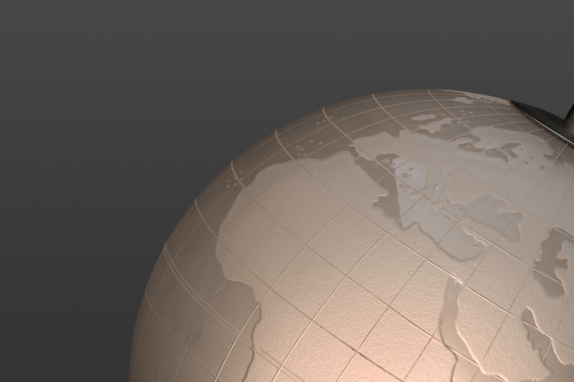 Illuminated Glass Globe image 3