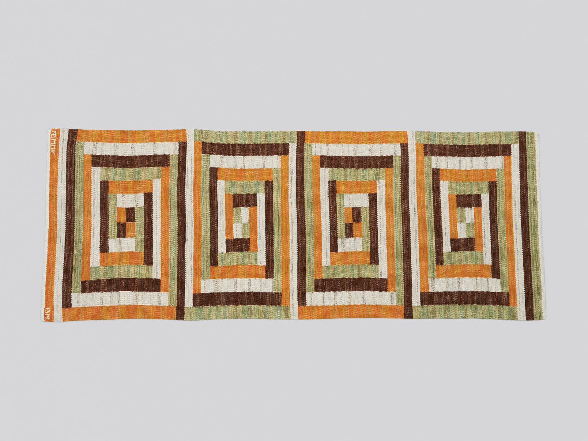 'Ostia Orange' Rug