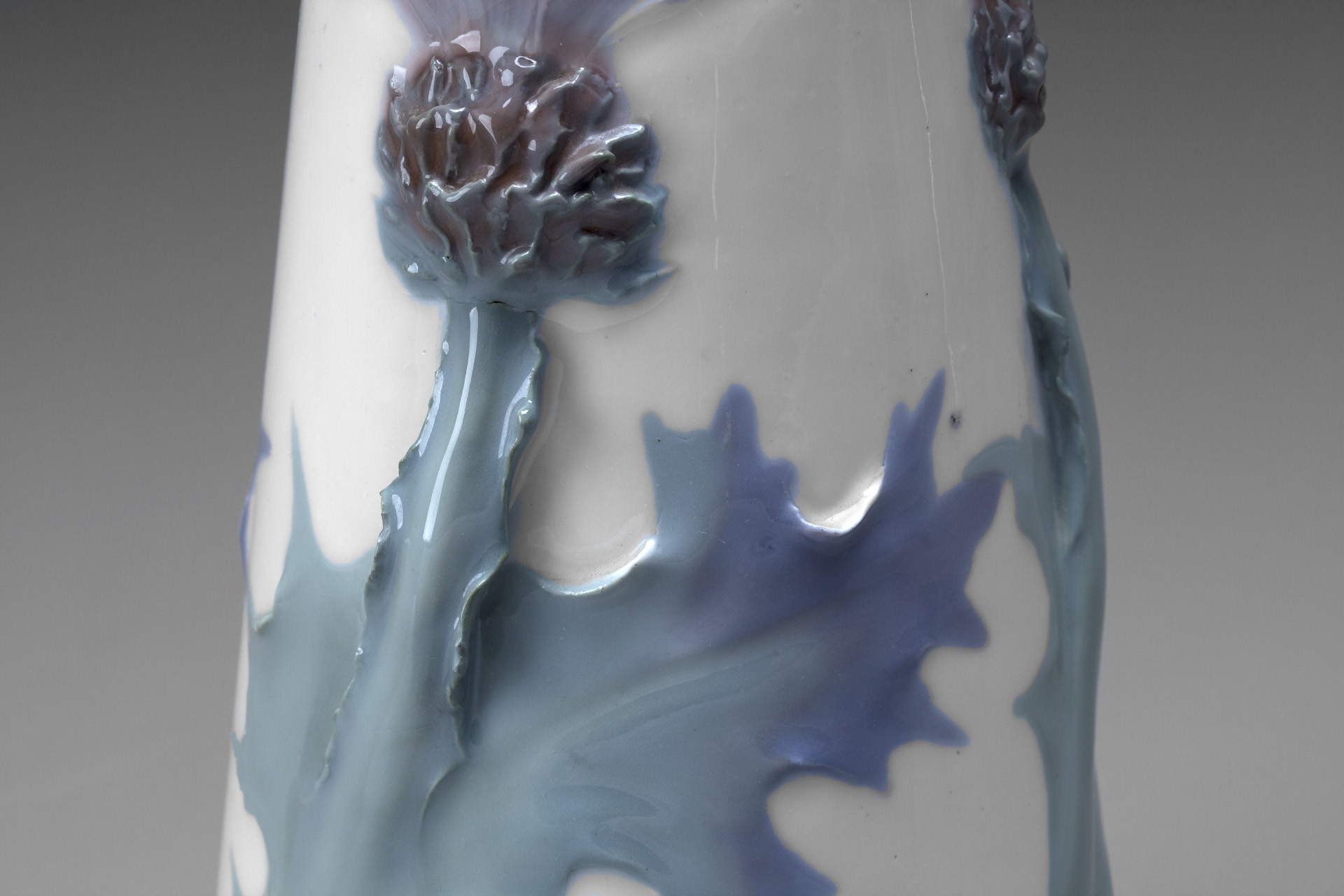 Art Nouveau Thistle Vase image 4