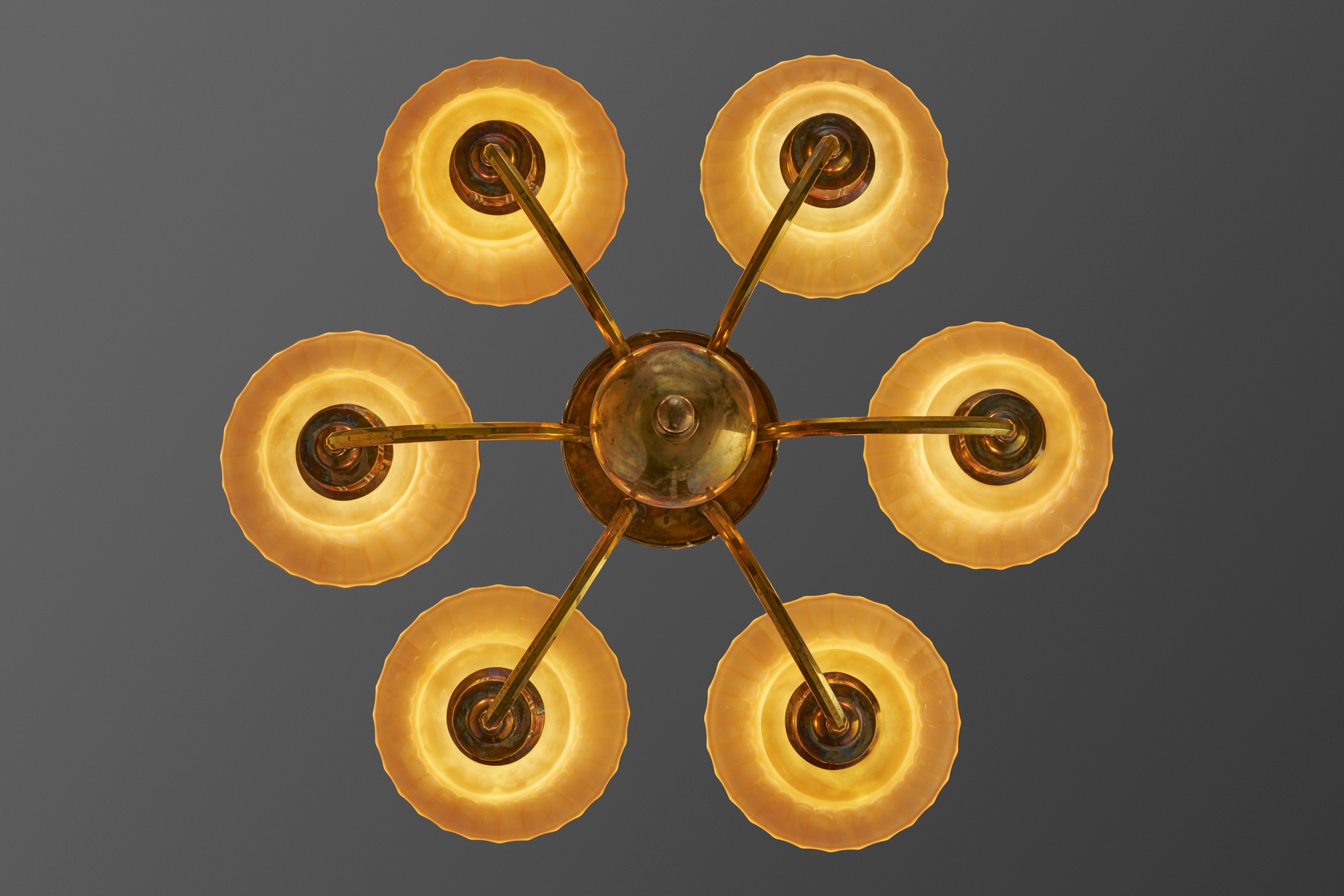 Swedish Neoclassical Ceiling Lamp image 7