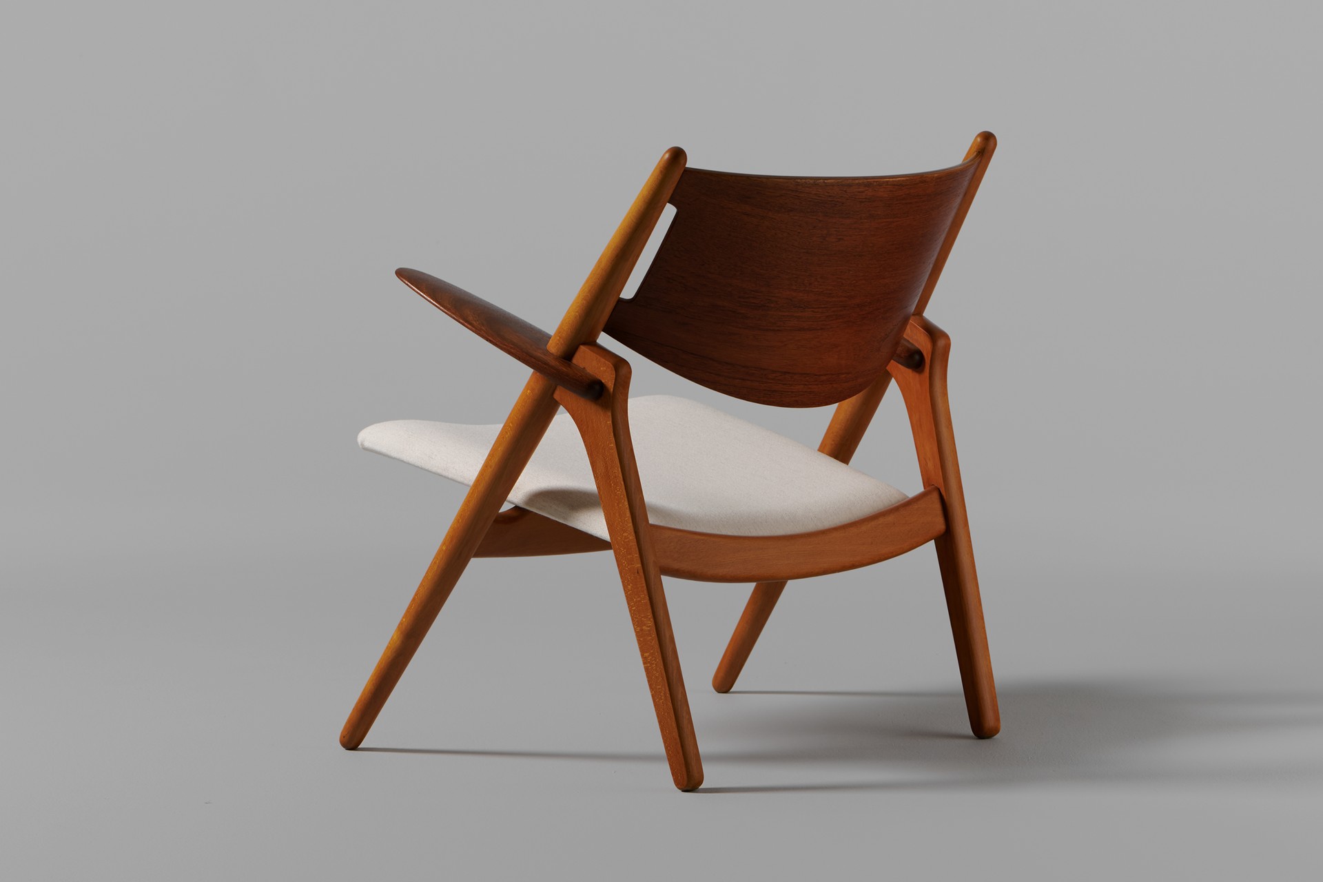 Pair of 'Sawbuck' Armchairs image 2