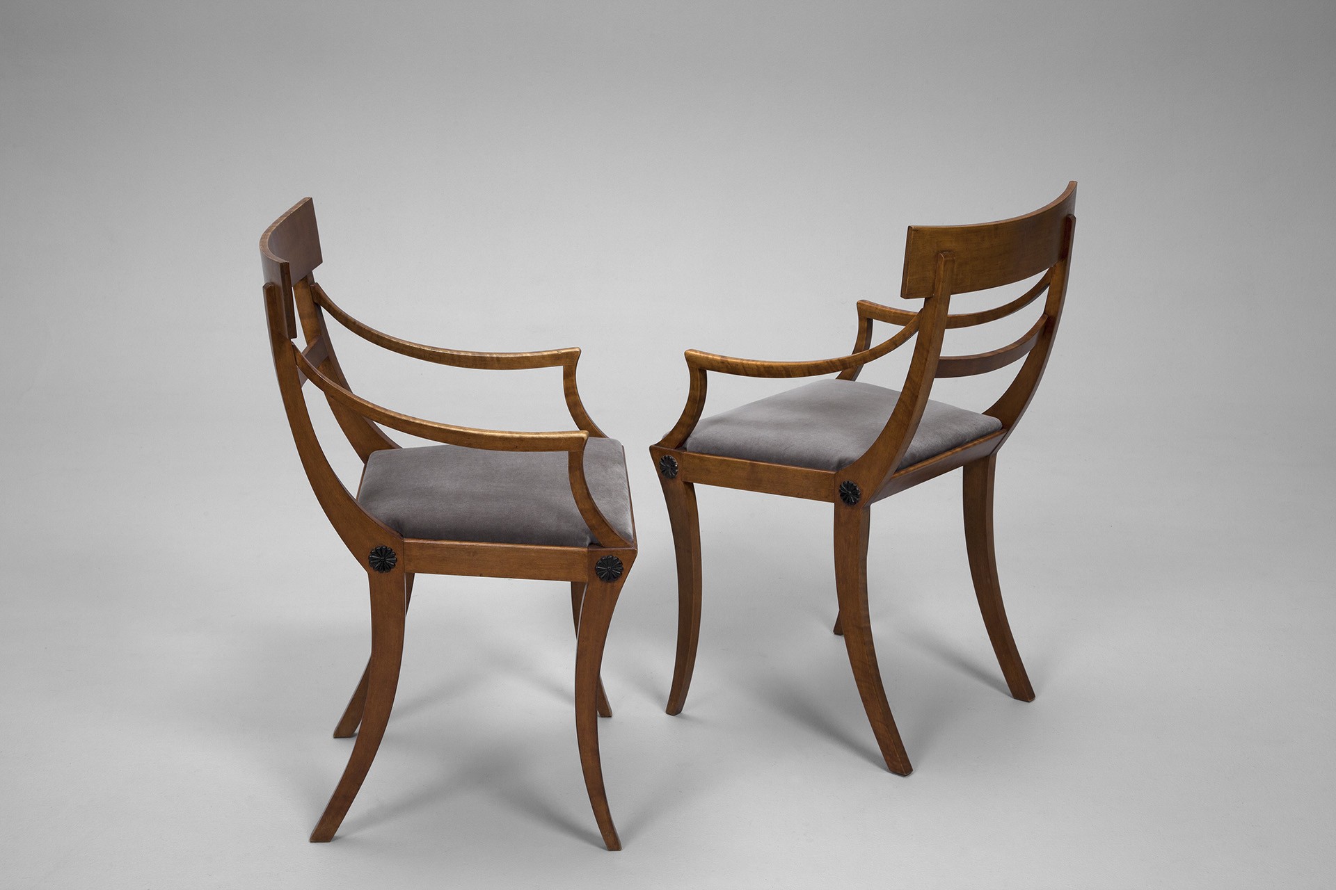 Pair of Neoclassical Chairs image 3