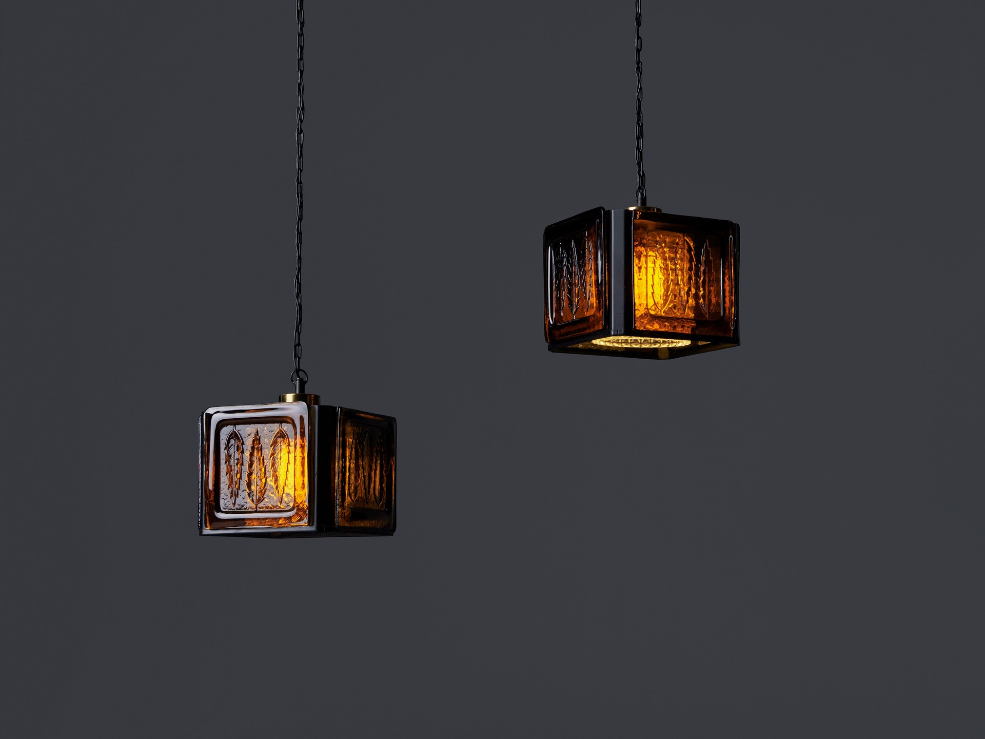 Pair of Pendant Lamps