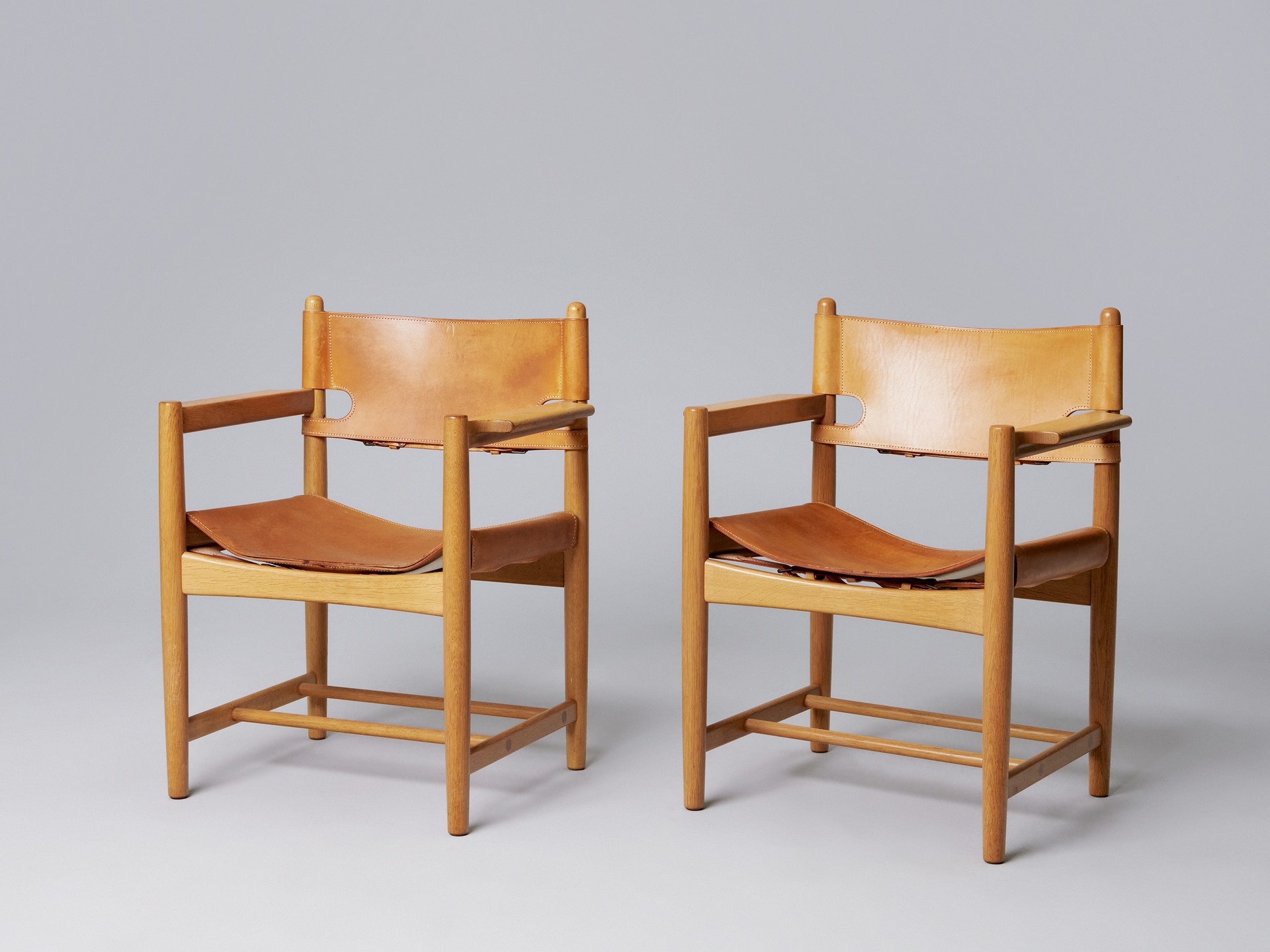 Pair of 'Spanish' Armchairs